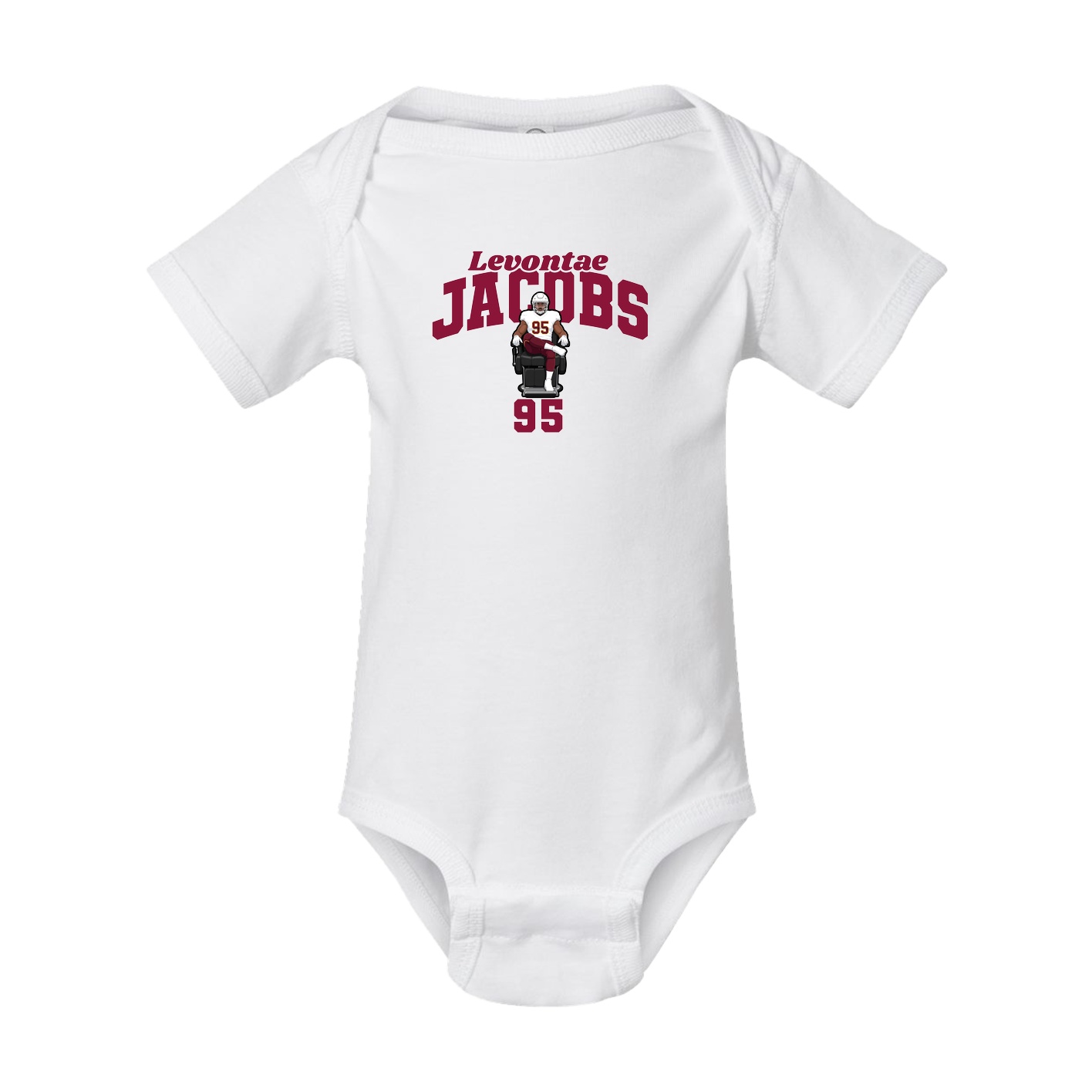 Baby Onesie — Signature Arch in White