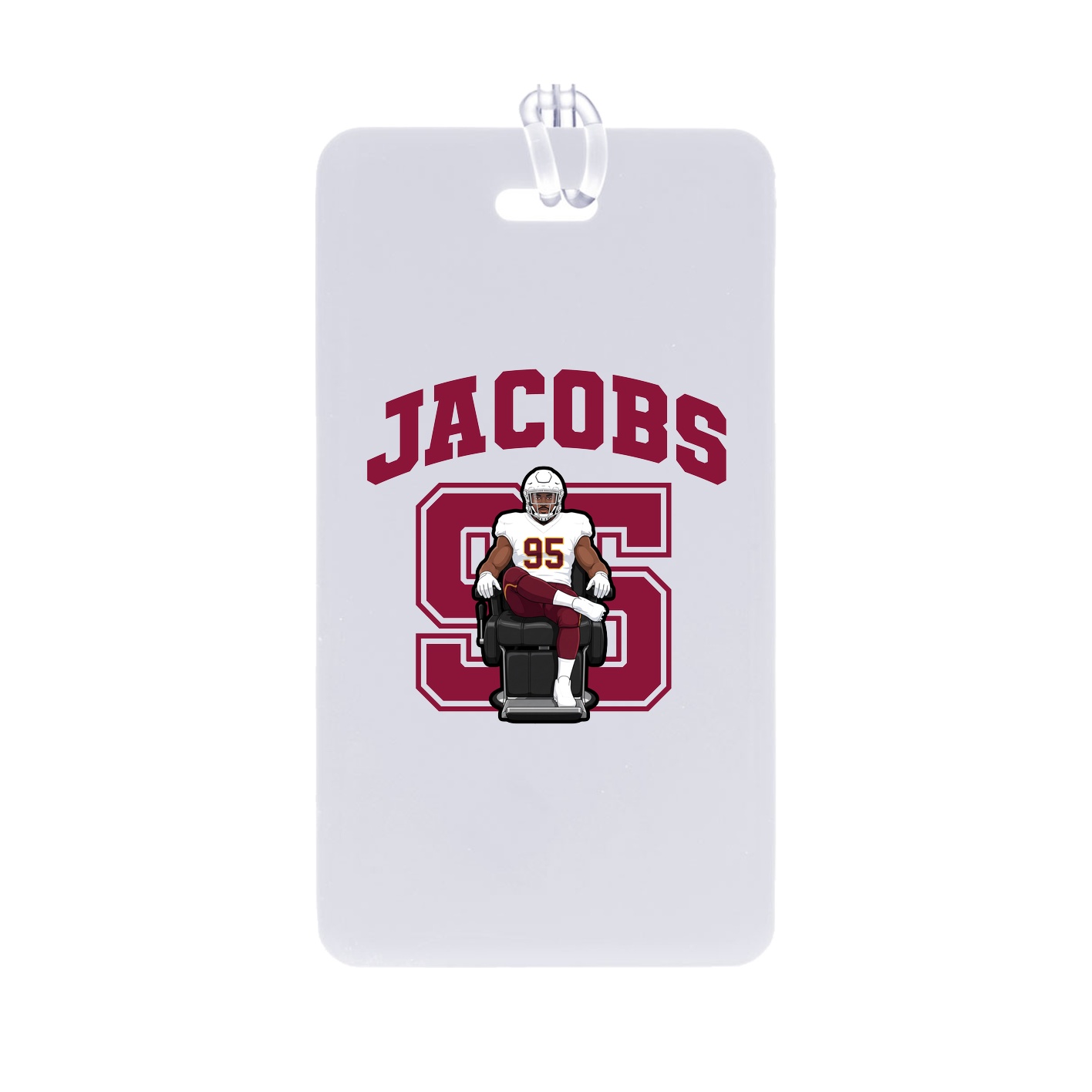 Bag Tag — Number in Classic