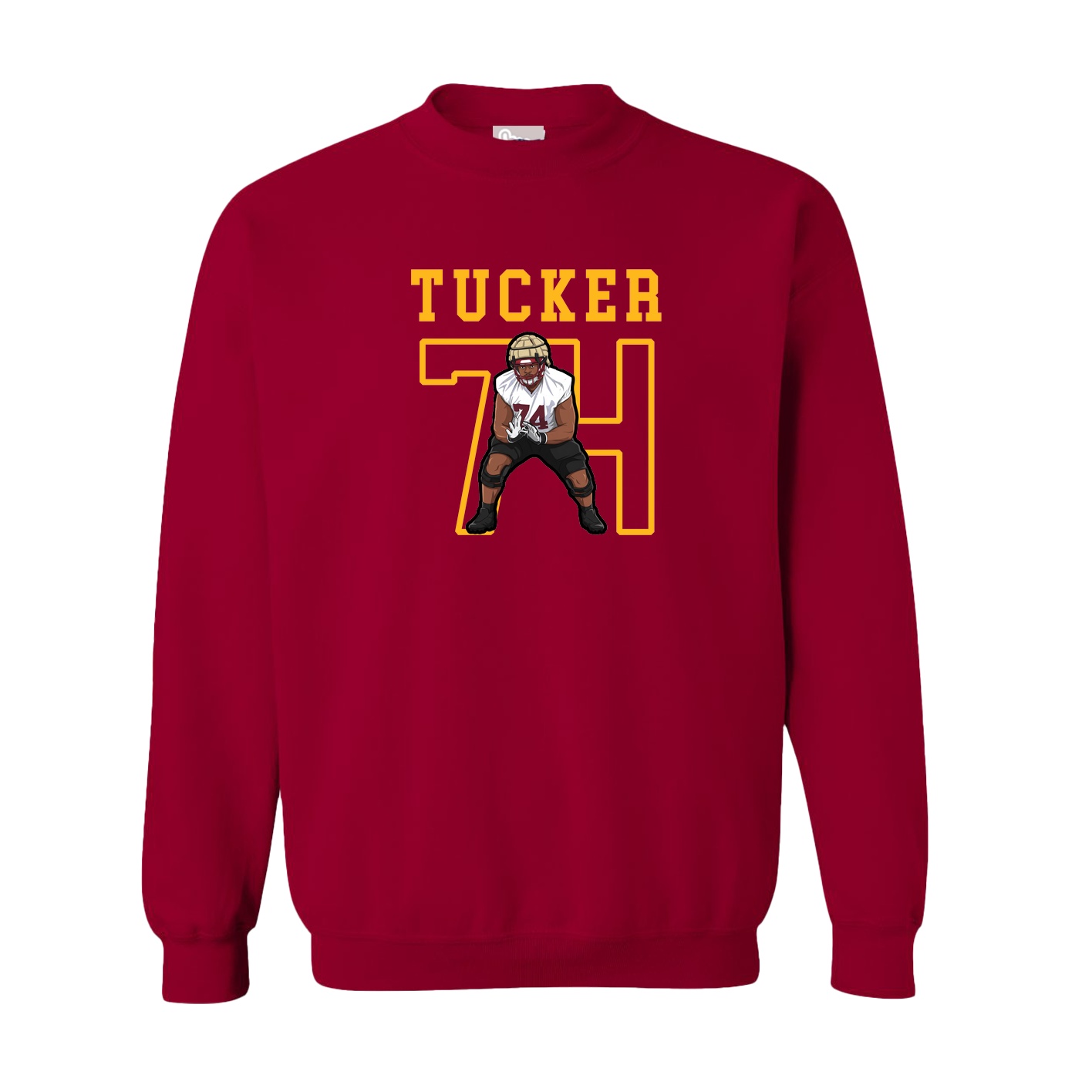 Fleece Crew — Shirsey in Cardinal