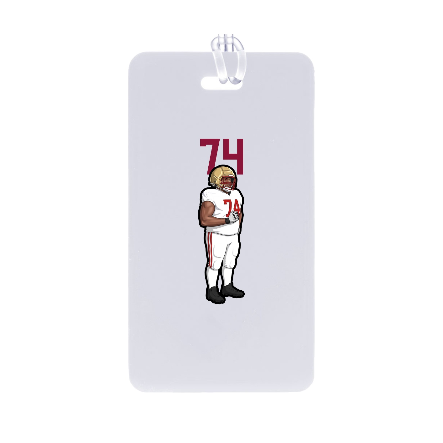 Bag Tag — Number Top in Classic