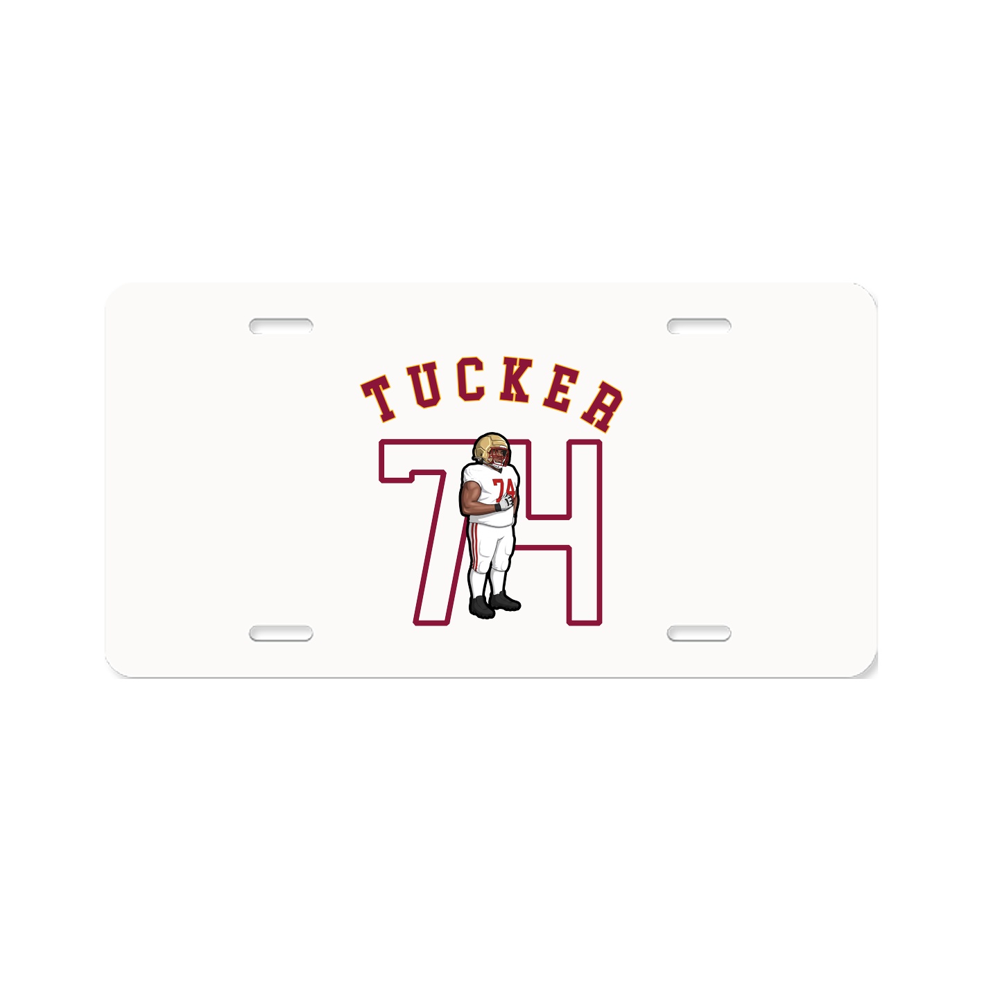 License Plate — Shirsey Arch in Classic