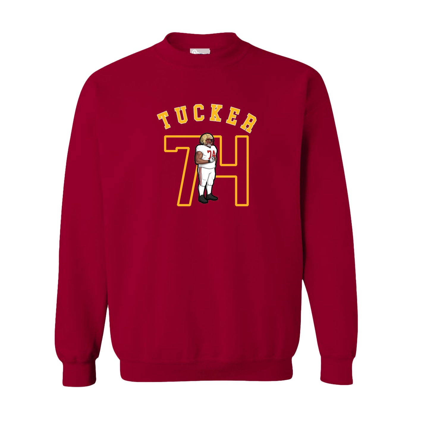 Fleece Crew — Shirsey Arch in Cardinal