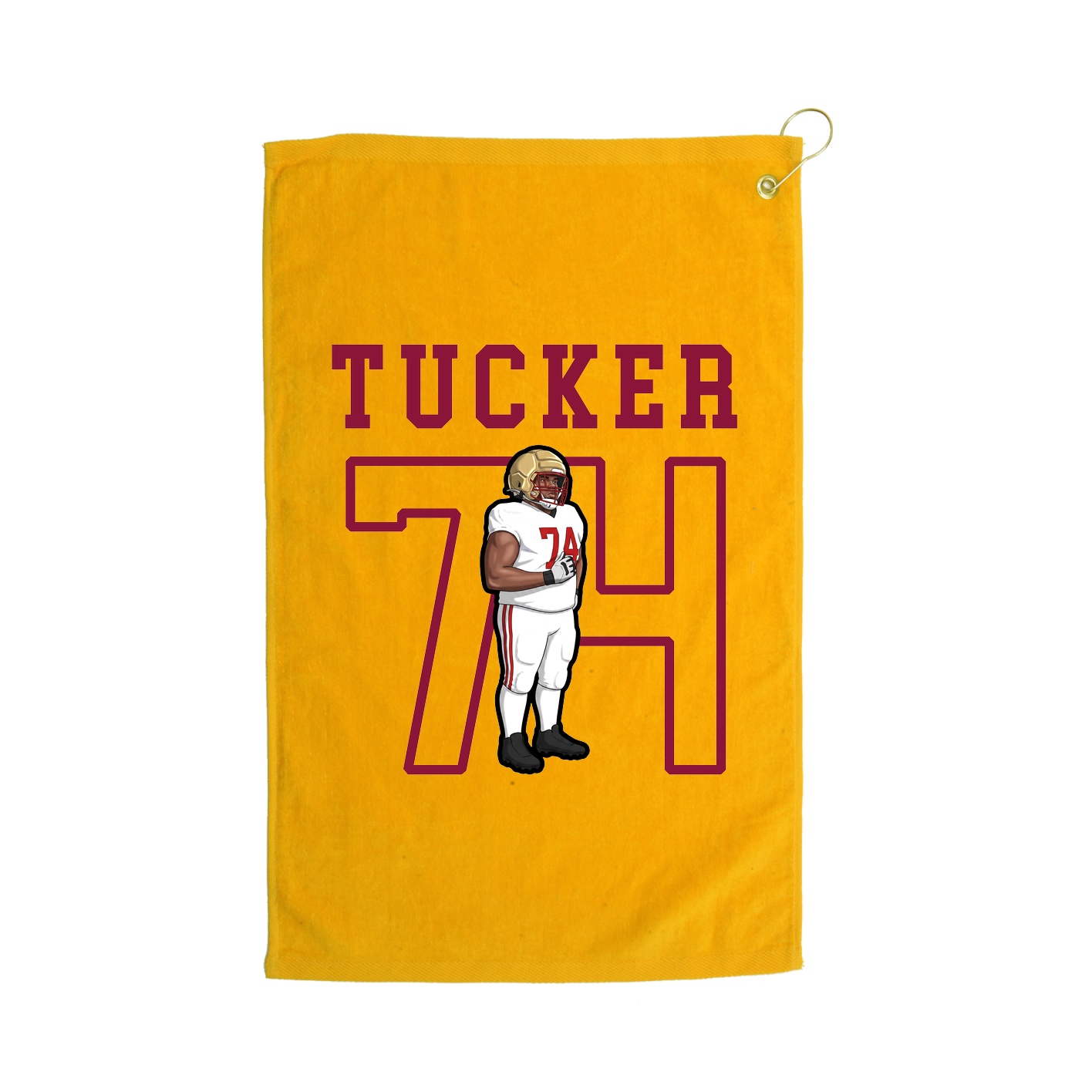 Golf Towel — Shirsey in Gold