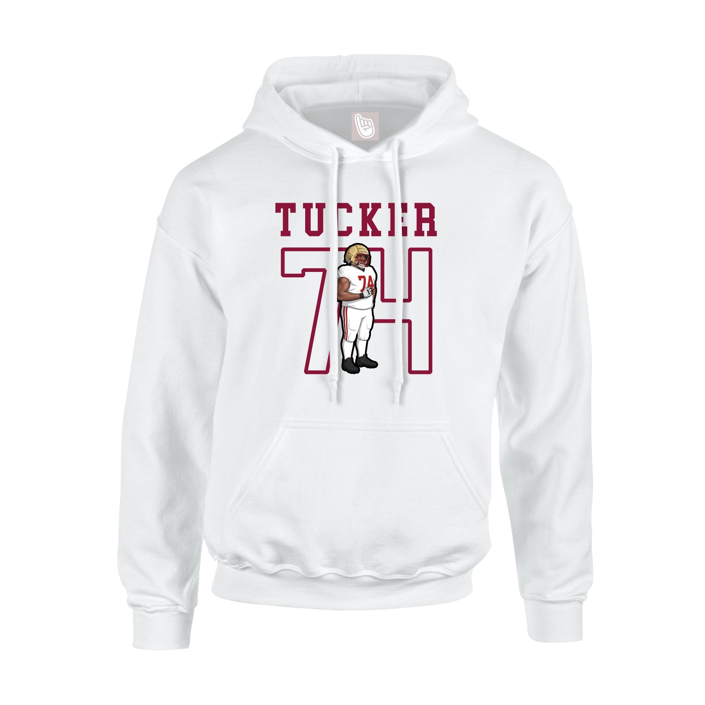 Youth Hoodie — Shirsey in White