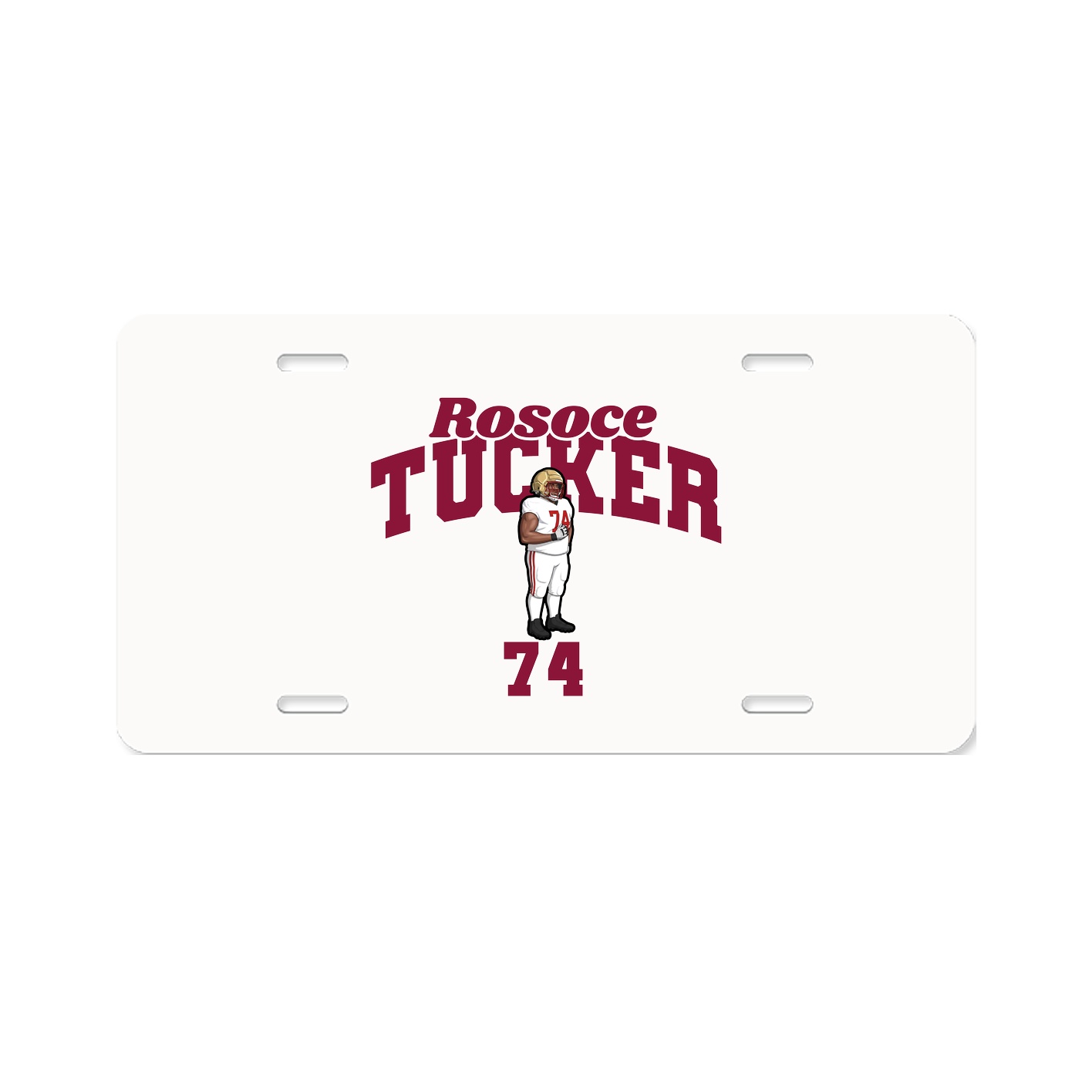 License Plate — Signature Arch in Classic