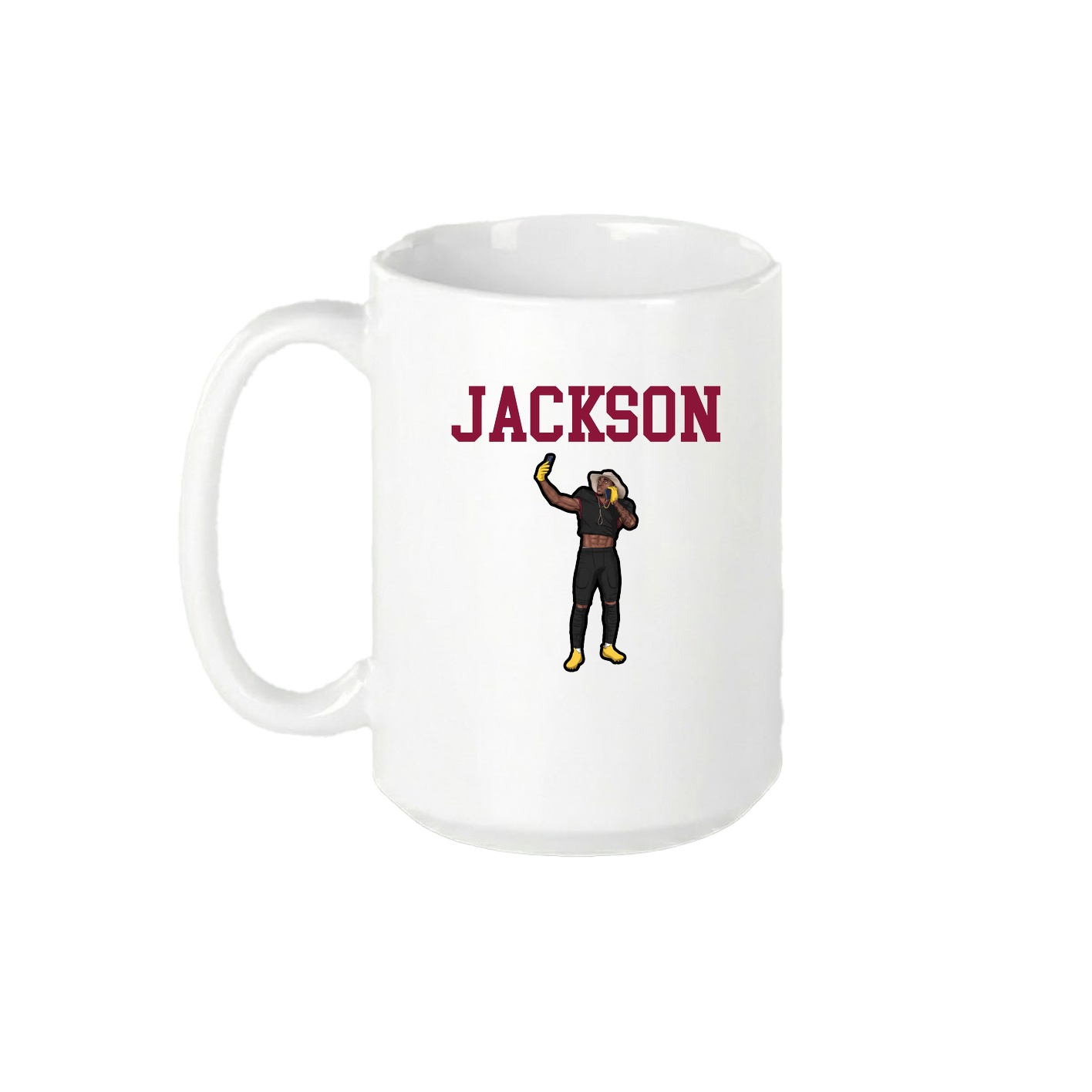 15oz Coffee Mug — Shirsey in White