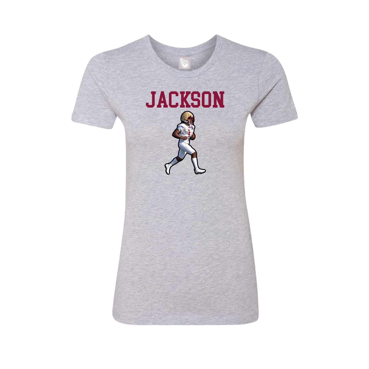Fitted Women's Tee — Shirsey in Grey