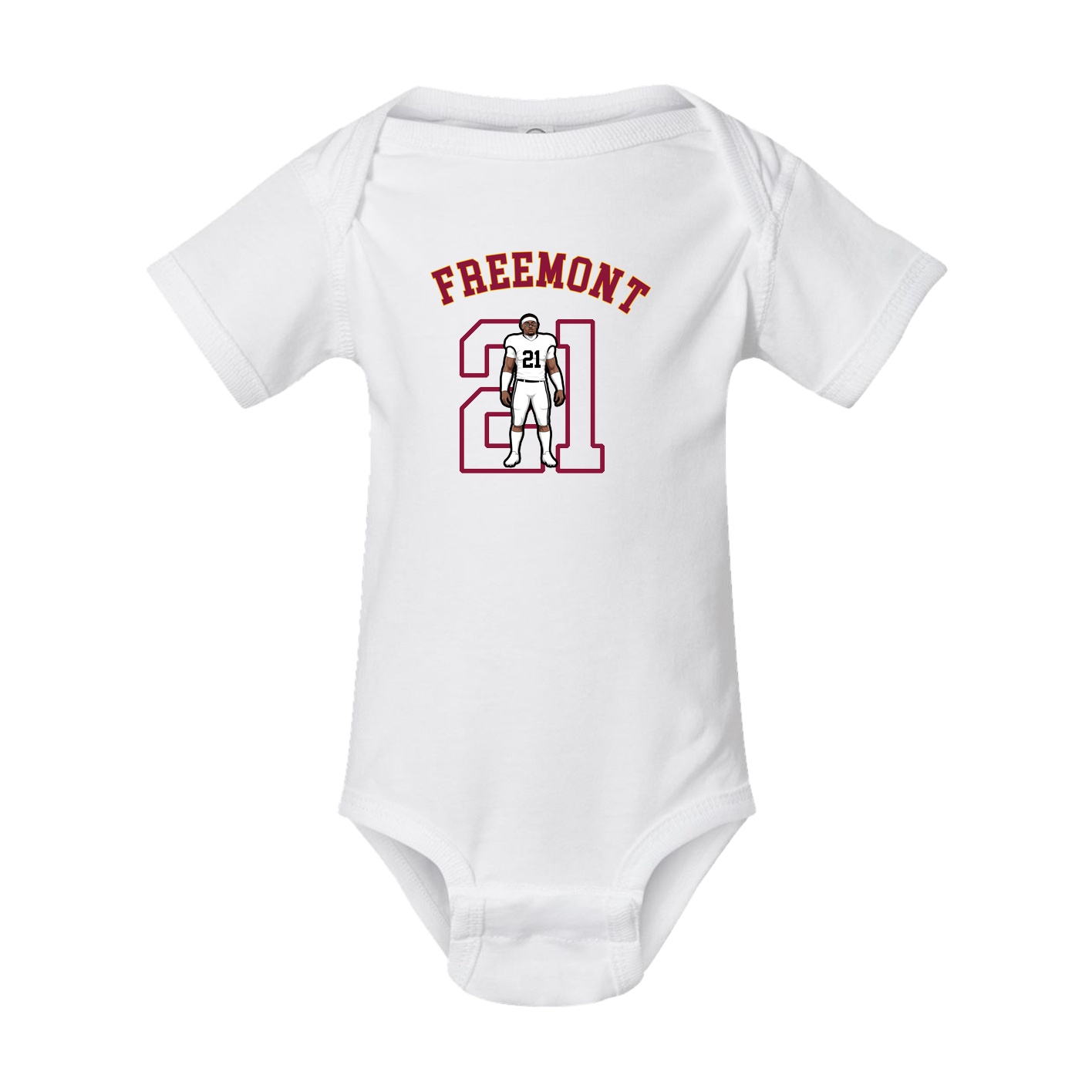 Baby Onesie — Shirsey Arch in White