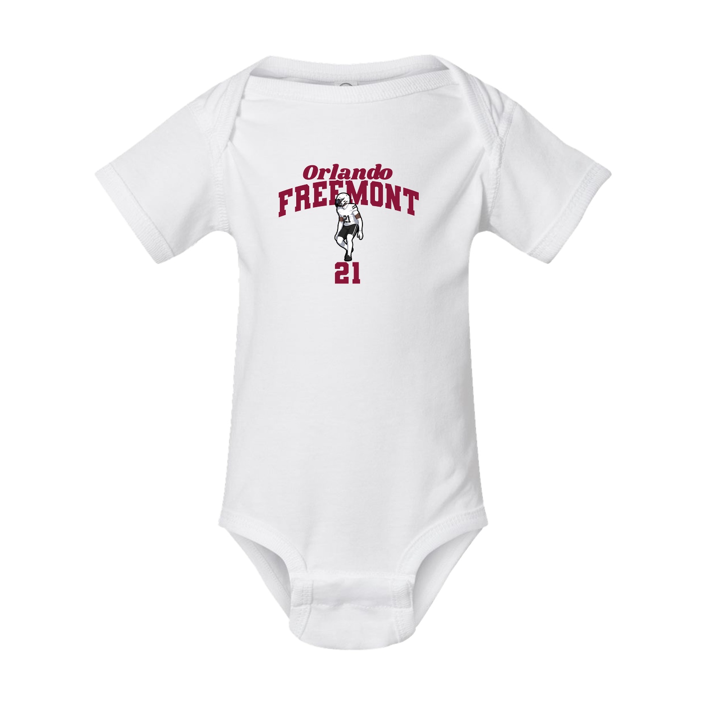 Baby Onesie — Signature Arch in White