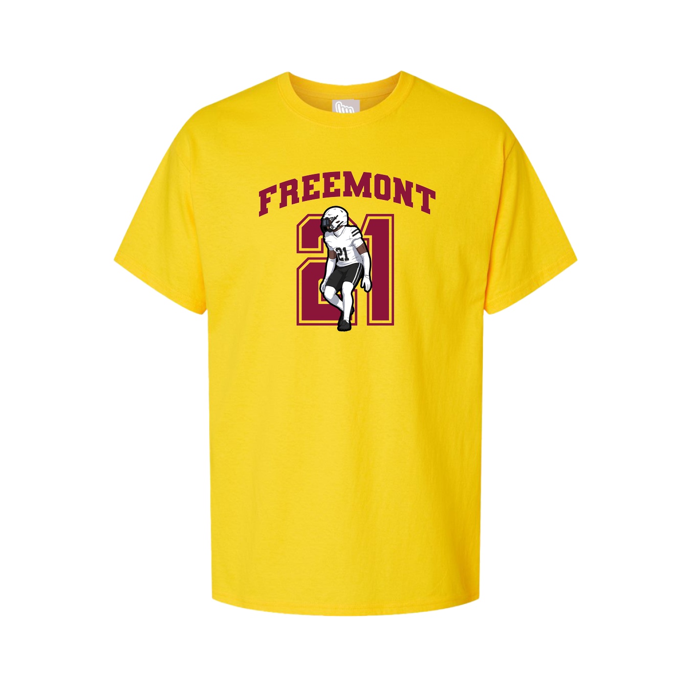 Youth Tee — Number in Gold