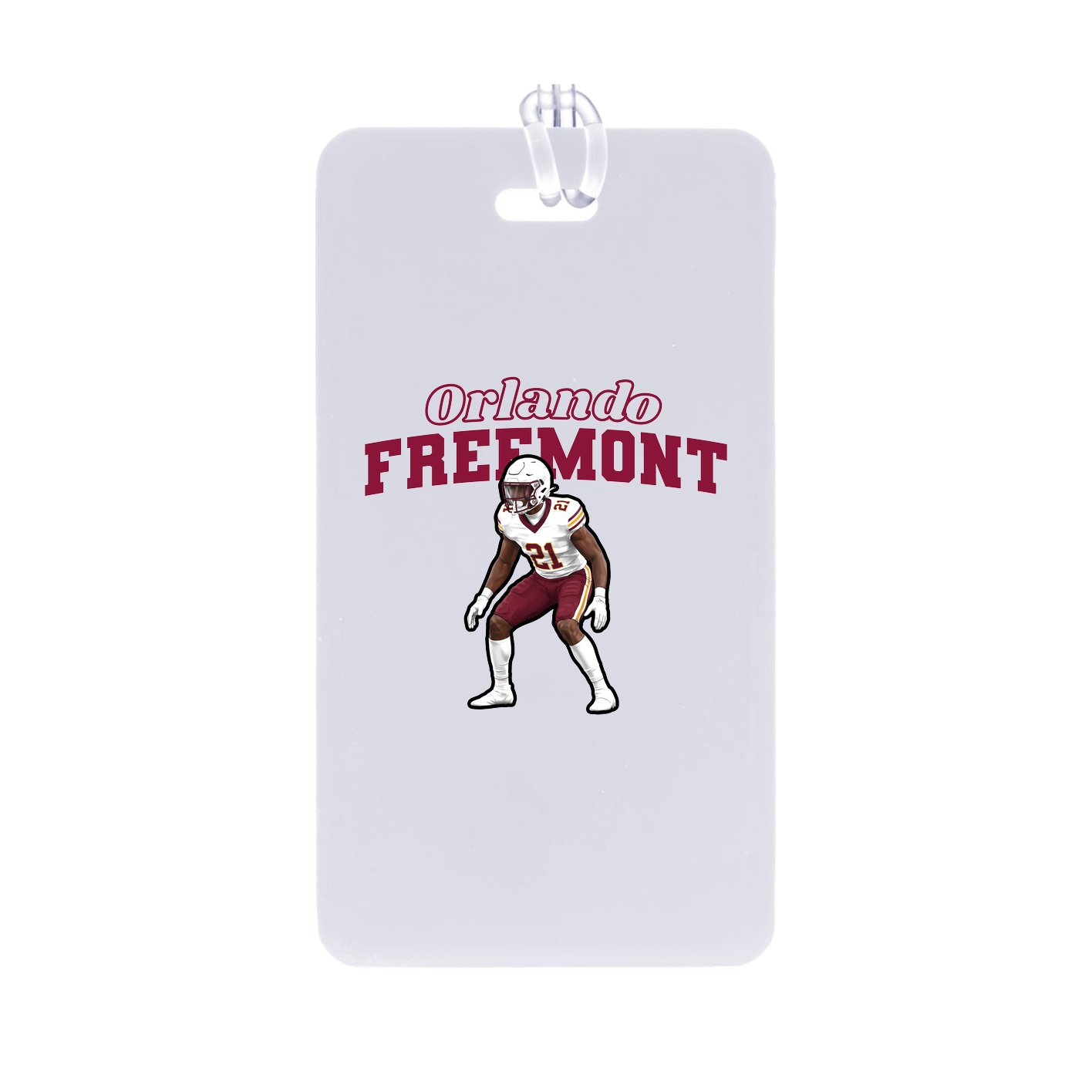 Bag Tag — Name Arch in Classic