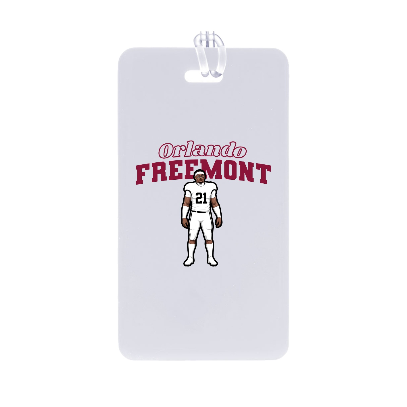 Bag Tag — Name Arch in Classic