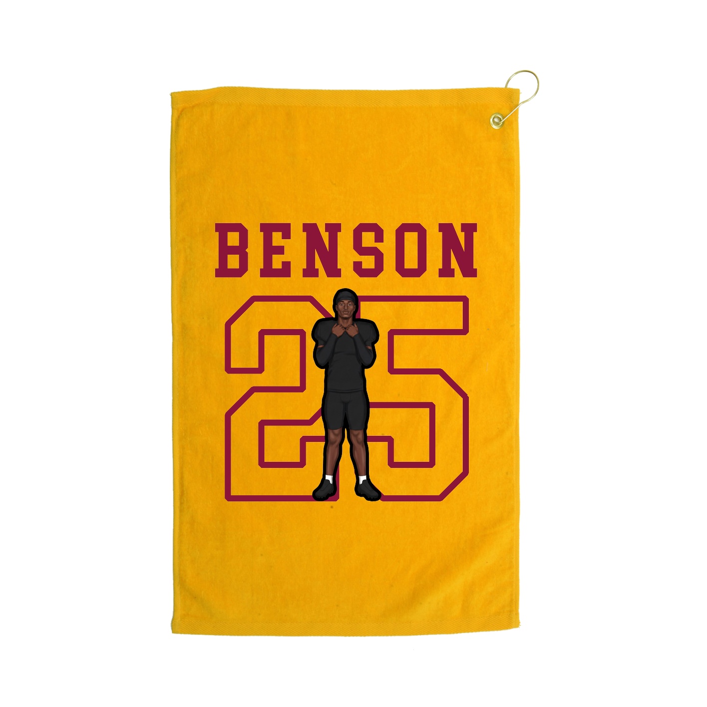 Golf Towel — Shirsey in Gold