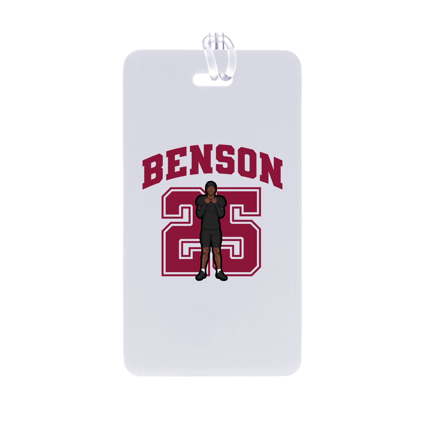 Bag Tag — Number in Classic