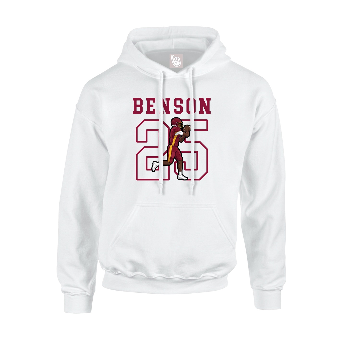 Youth Hoodie — Shirsey in White