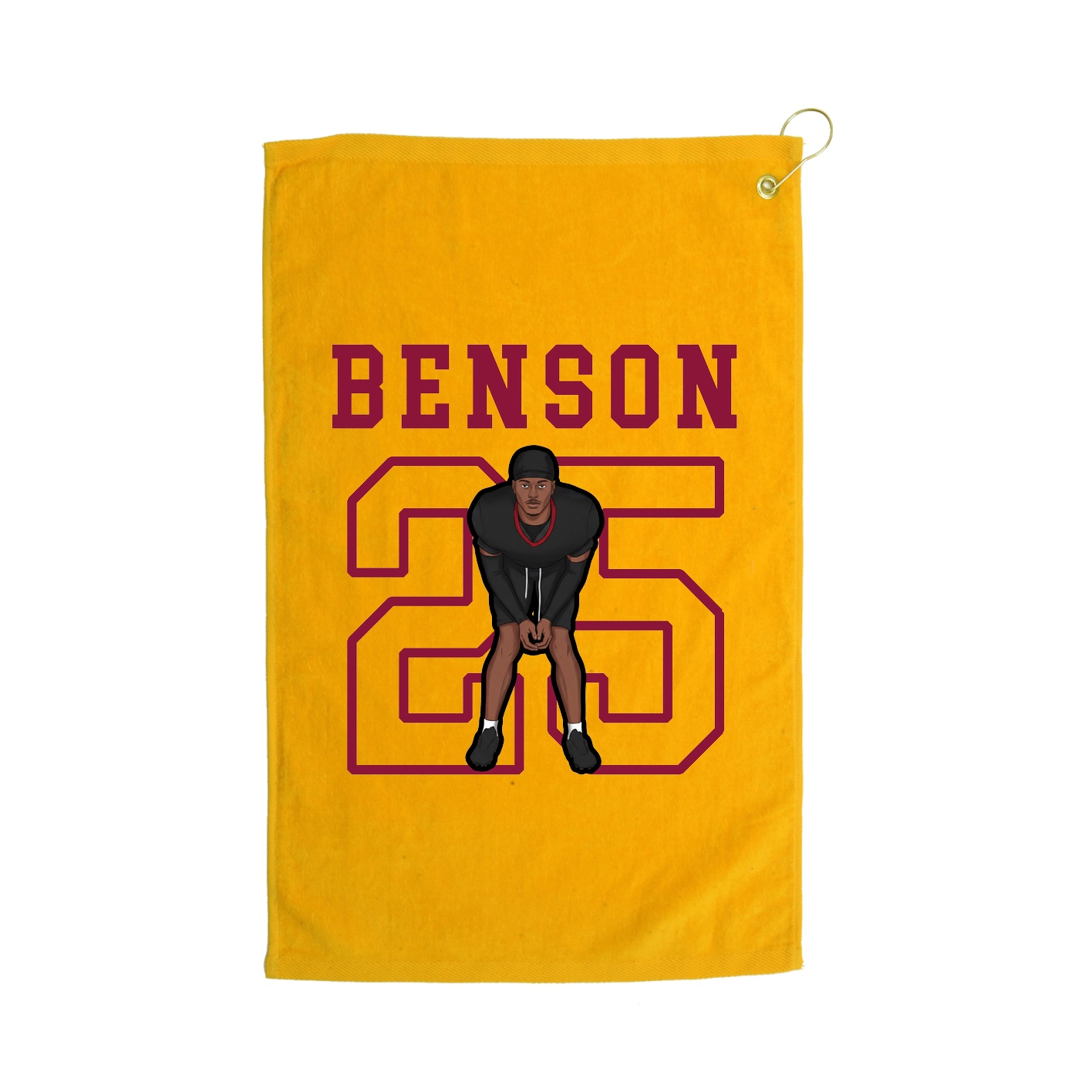 Golf Towel — Shirsey in Gold