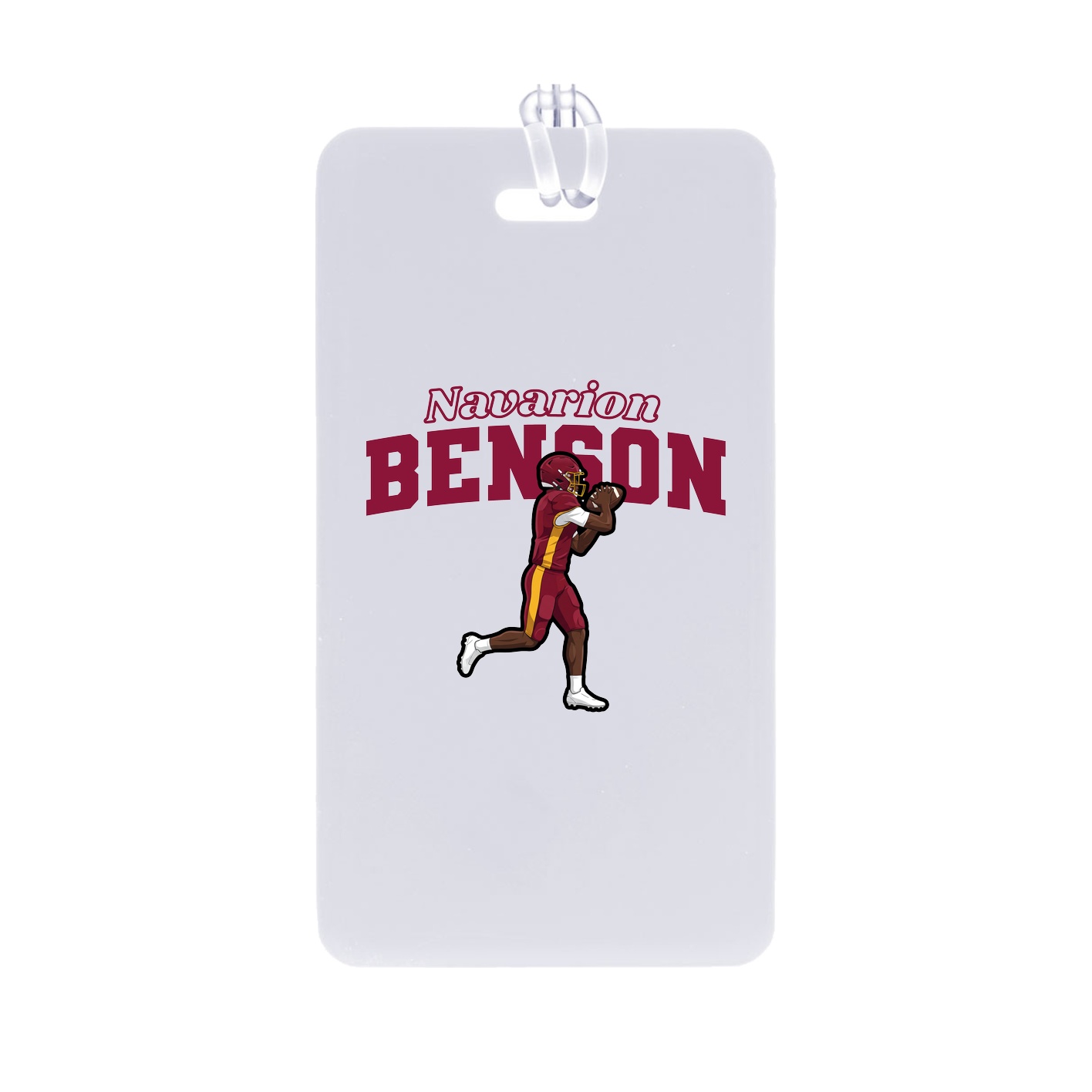 Bag Tag — Name Arch in Classic