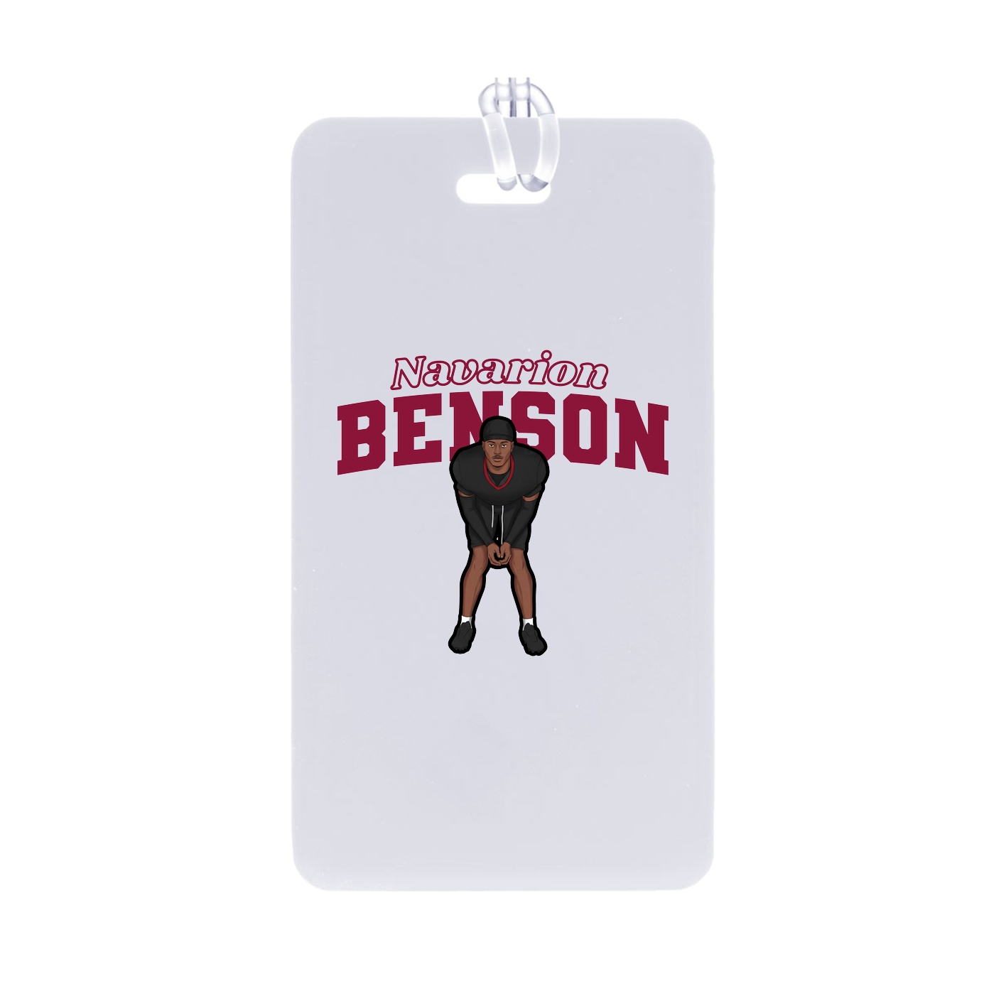 Bag Tag — Name Arch in Classic