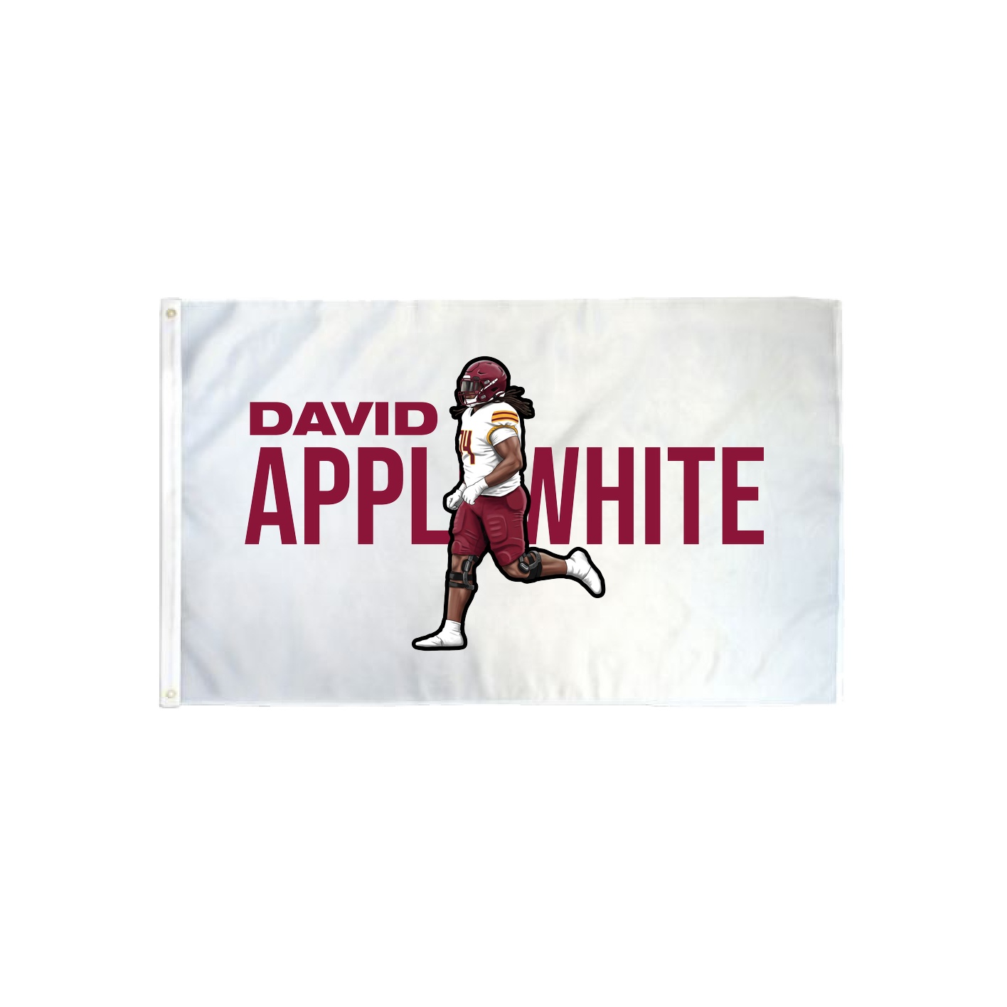 3x5 Flag — Player Name in Classic