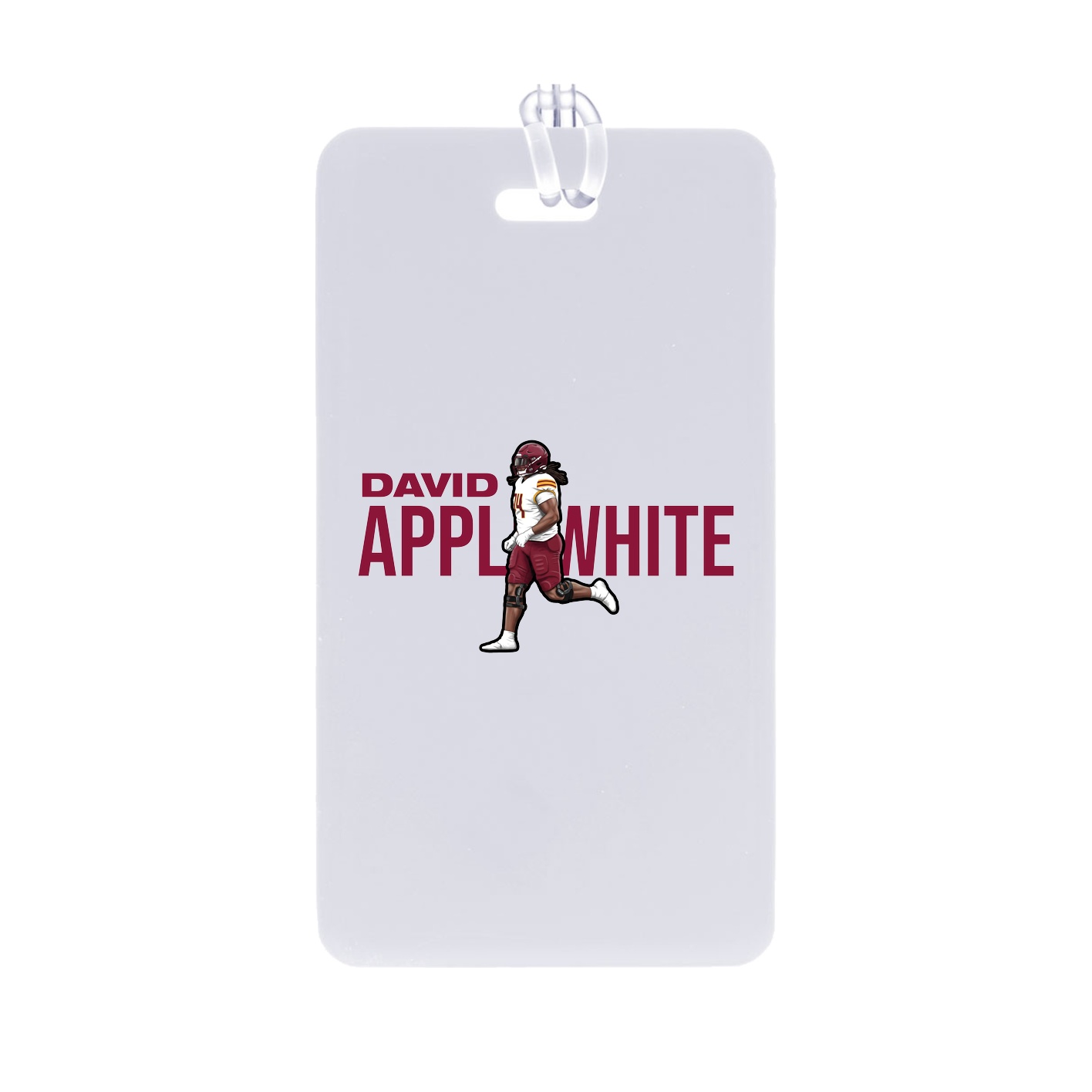 Bag Tag — Player Name in Classic