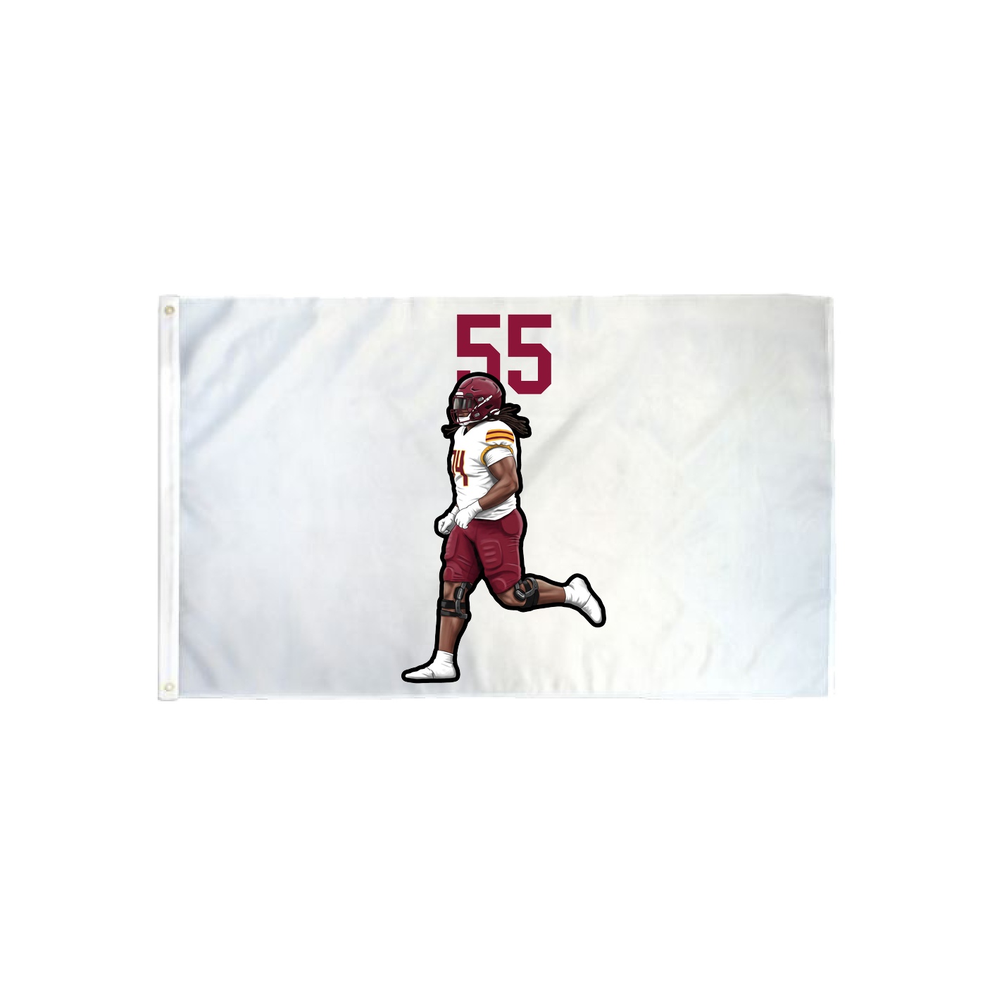 3x5 Flag — Number Top in Classic
