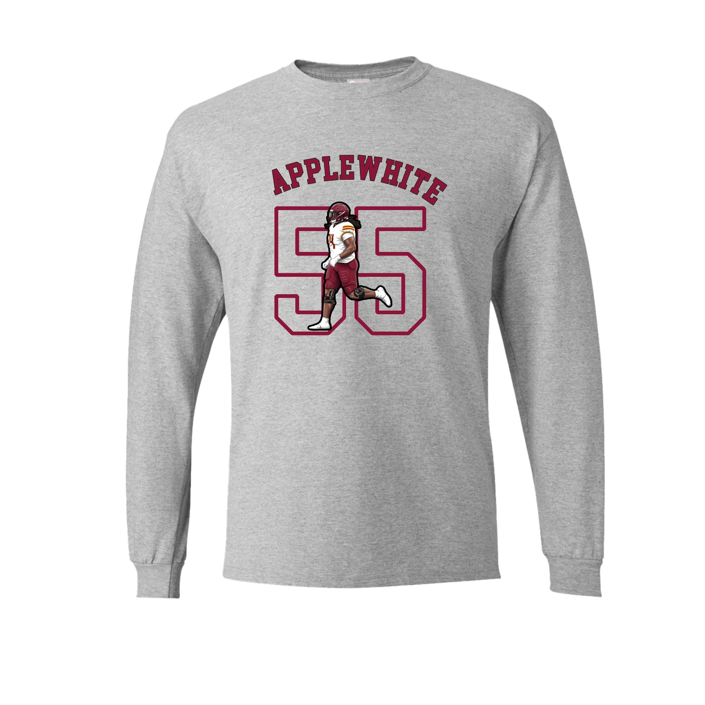 Long Sleeve Tee — Shirsey Arch in Grey