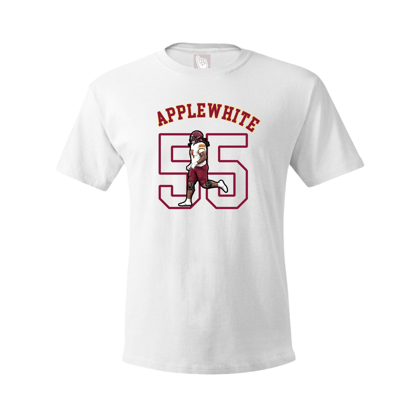 Youth Tee — Shirsey Arch in White