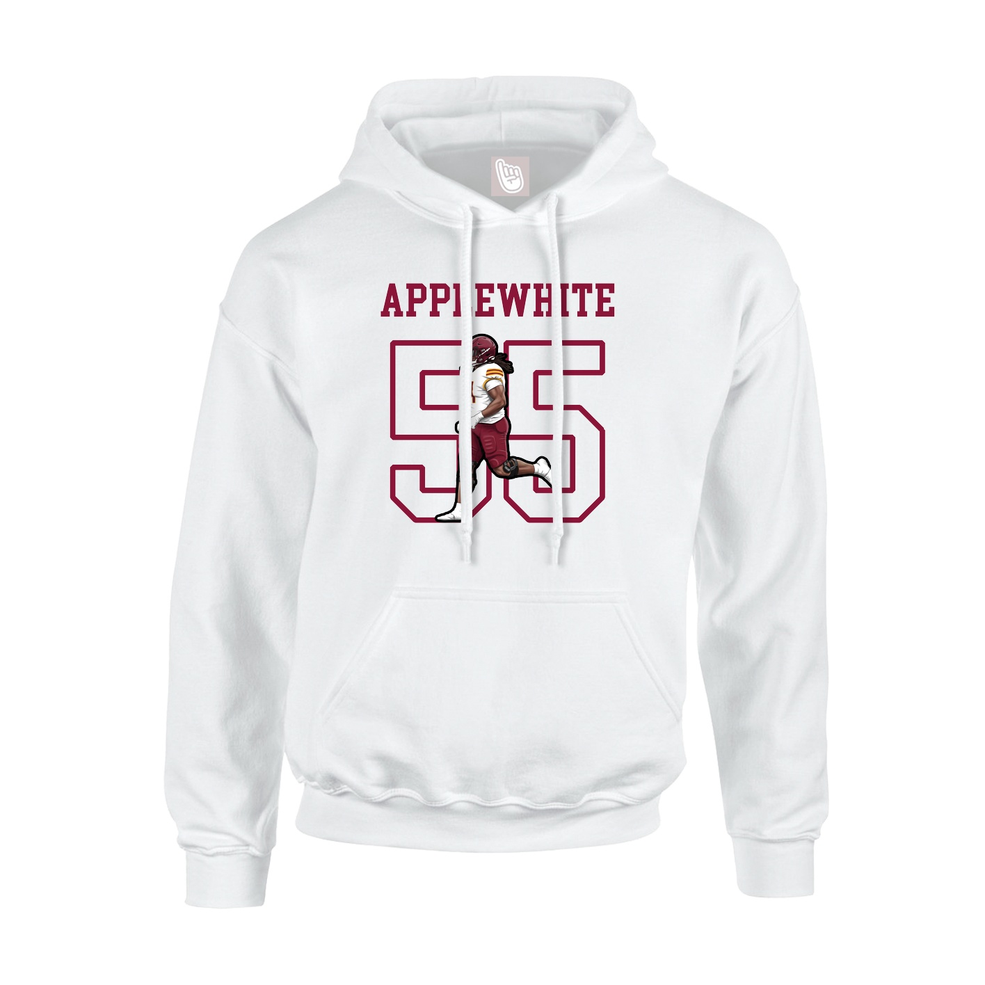 Youth Hoodie — Shirsey in White