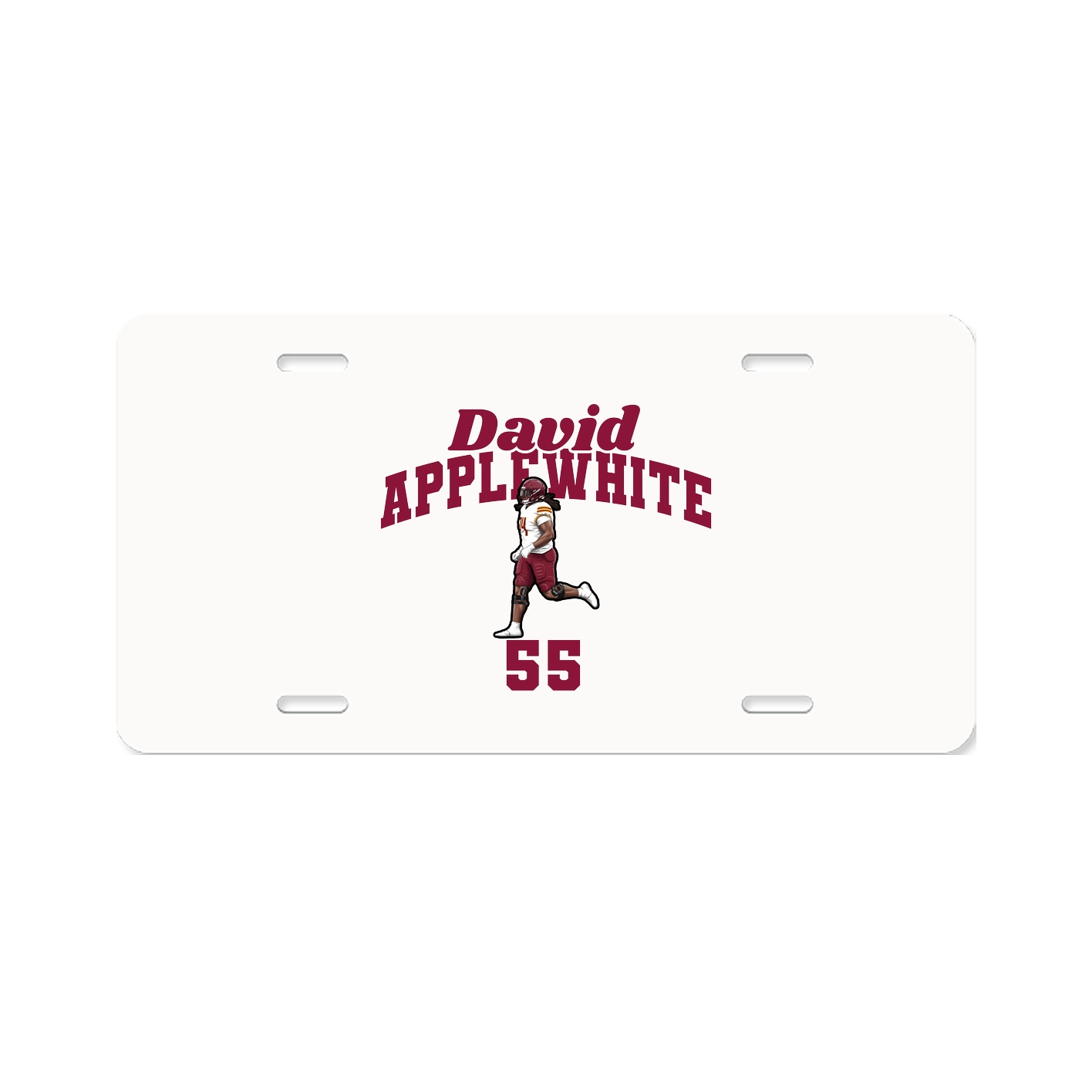 License Plate — Signature Arch in Classic