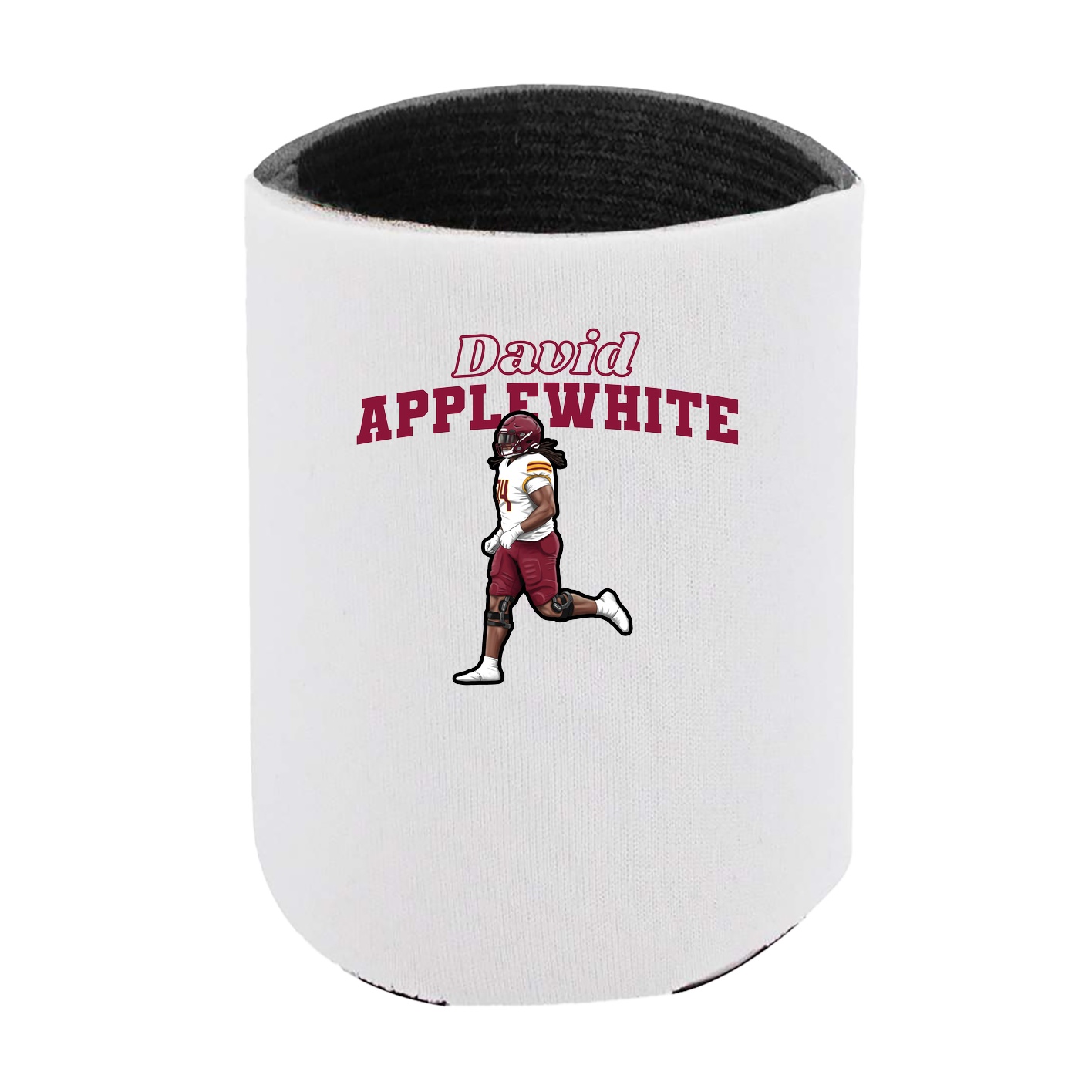 Can Holder — Name Arch in White