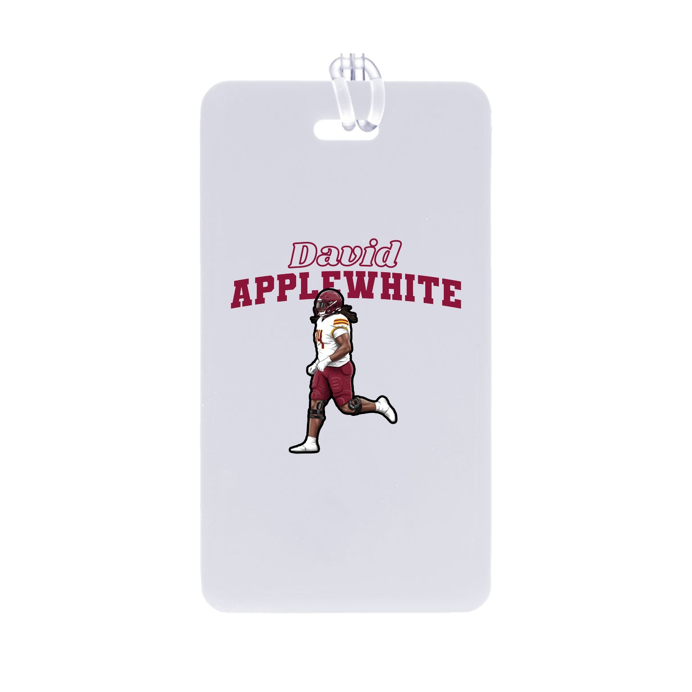 Bag Tag — Name Arch in Classic