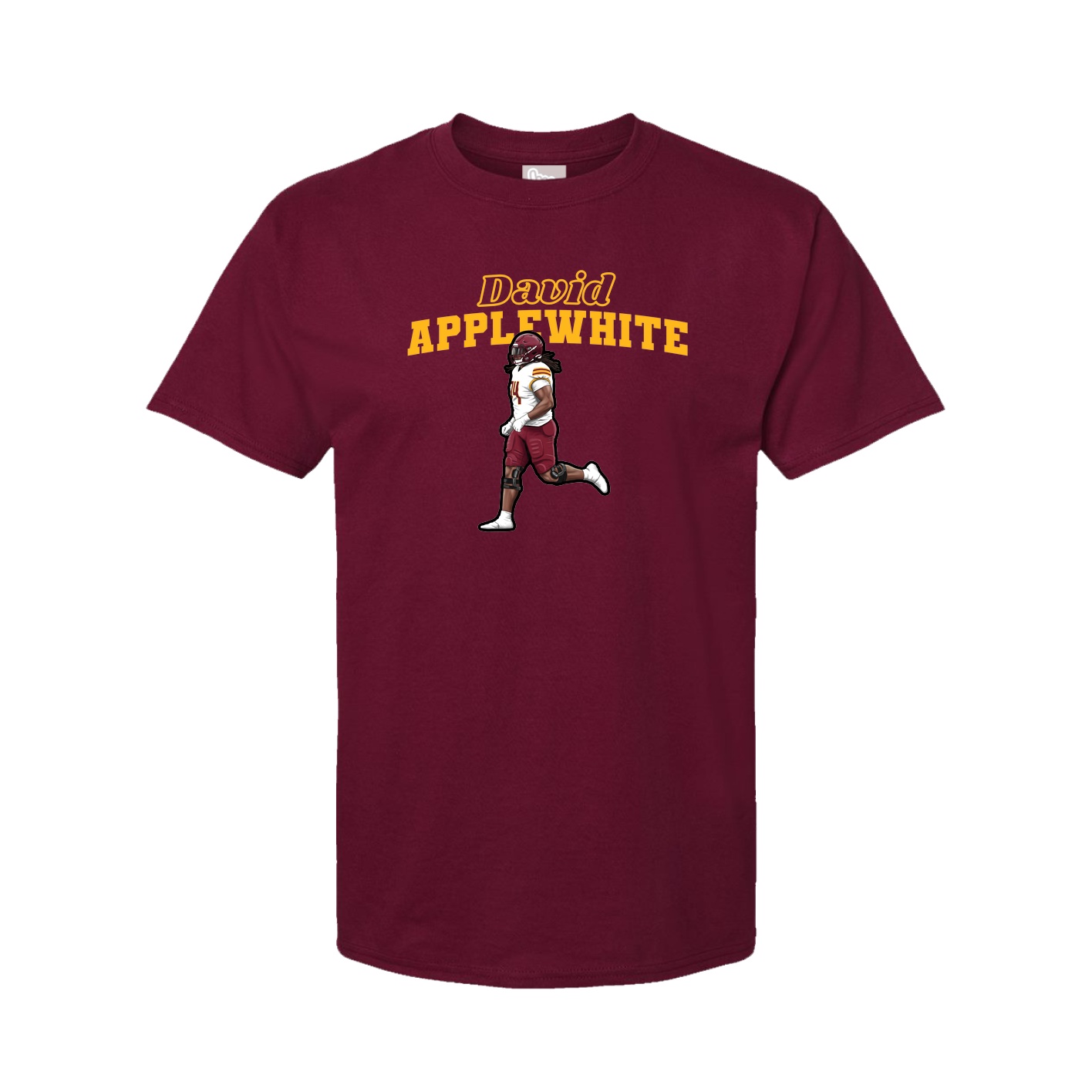 Tee — Name Arch in Cardinal