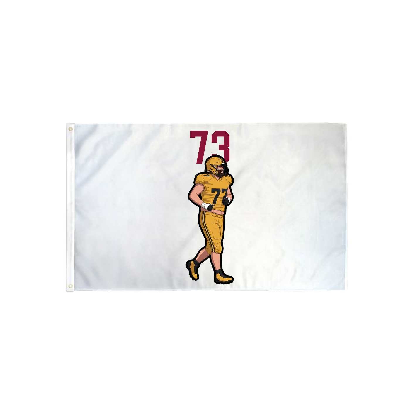 3x5 Flag — Number Top in Classic