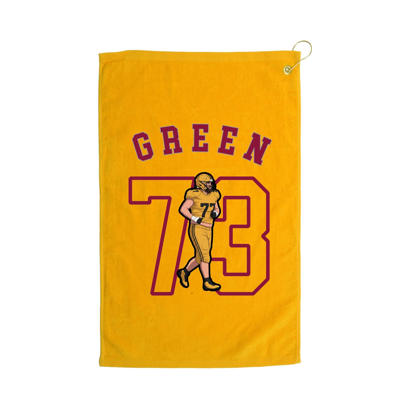 Golf Towel — Shirsey Arch in Gold