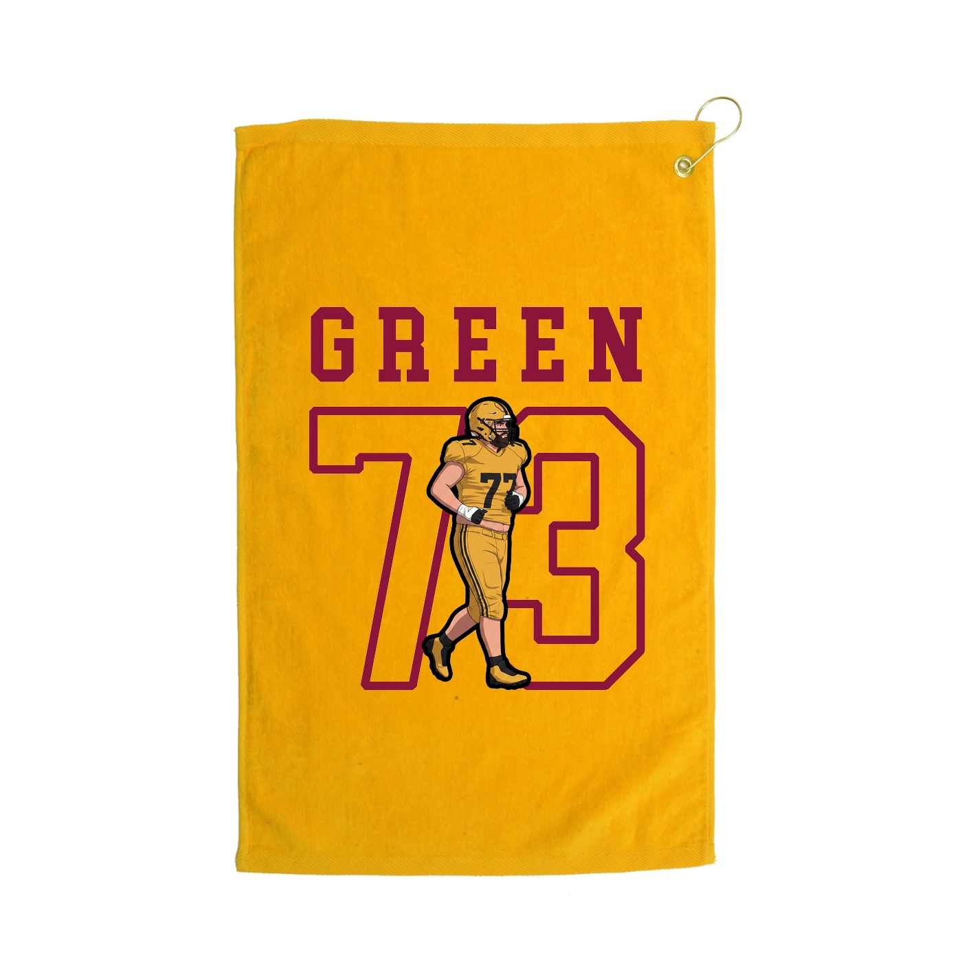Golf Towel — Shirsey in Gold