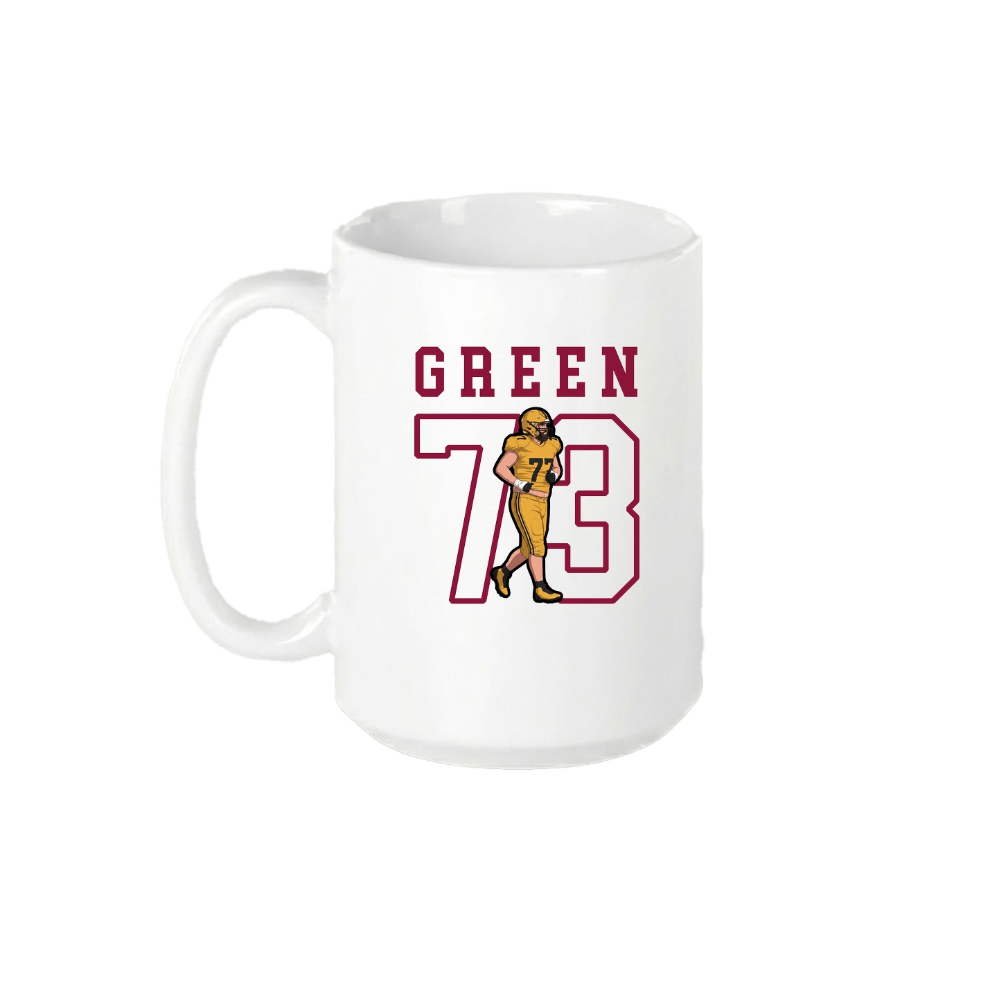 15oz Coffee Mug — Shirsey in White