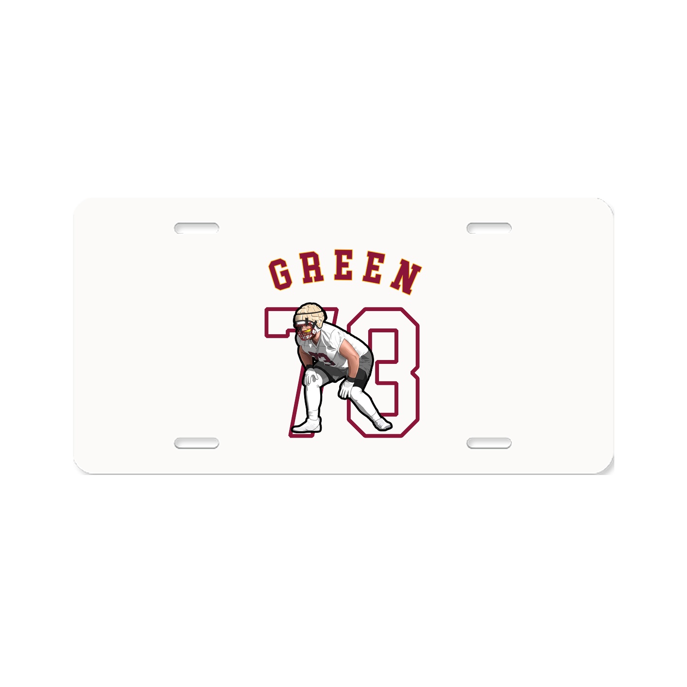 License Plate — Shirsey Arch in Classic