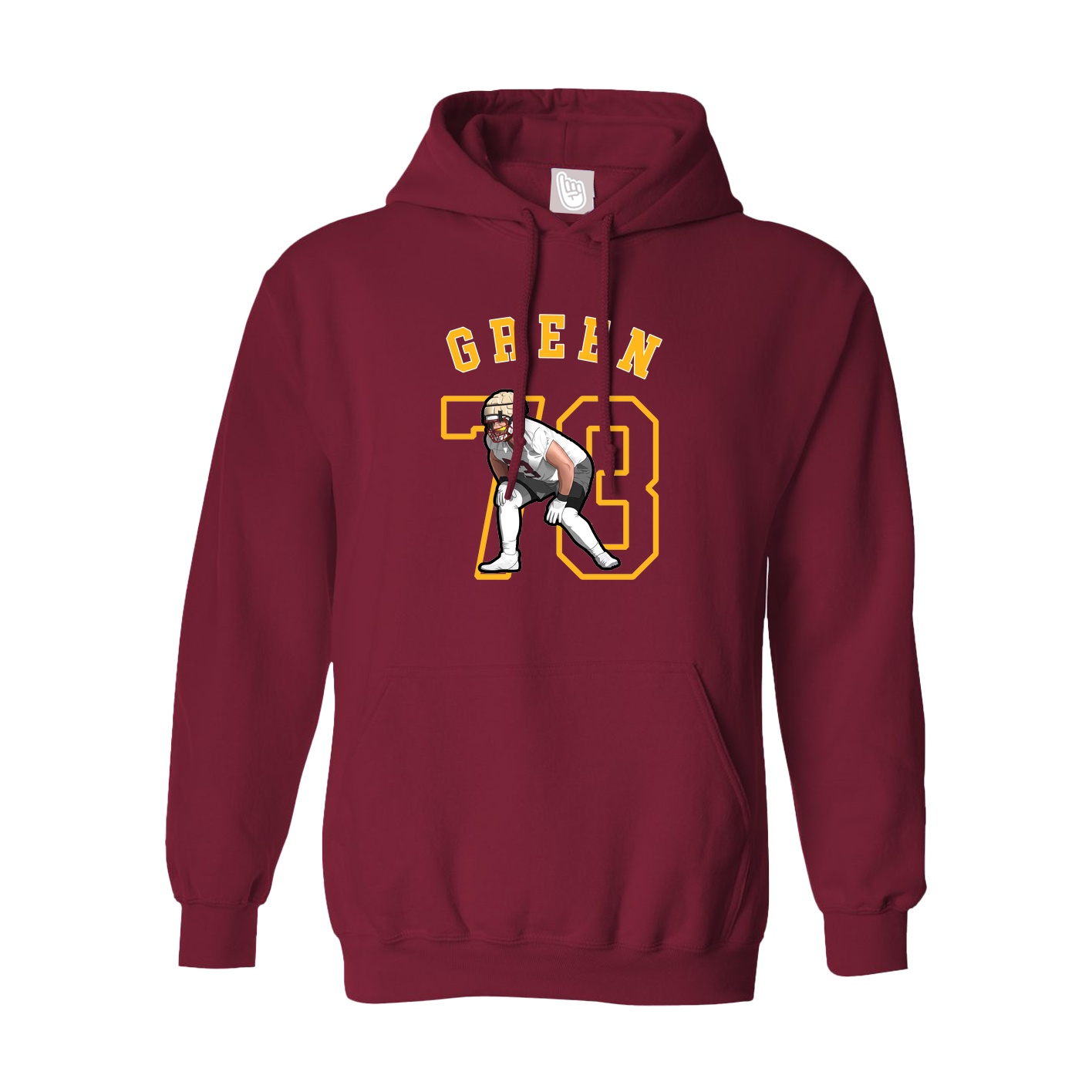 Hoodie — Shirsey Arch in Cardinal