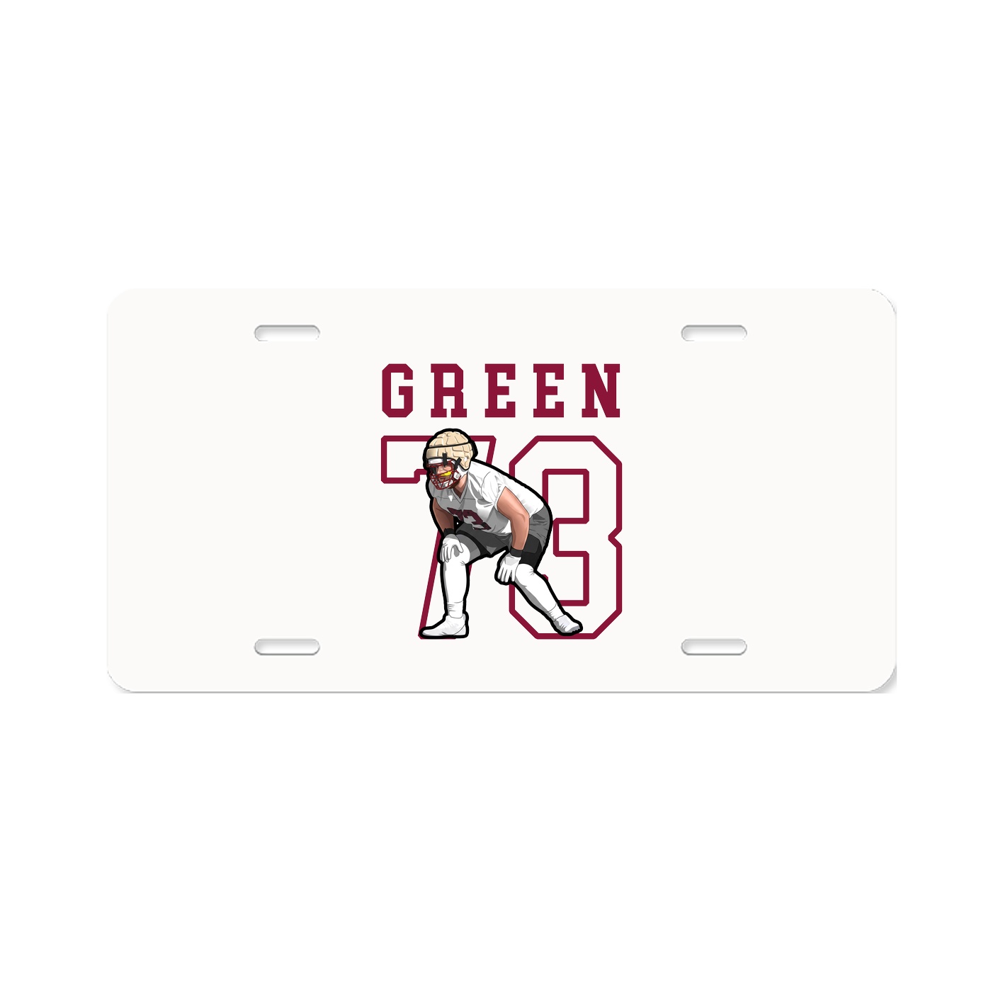 License Plate — Shirsey in Classic