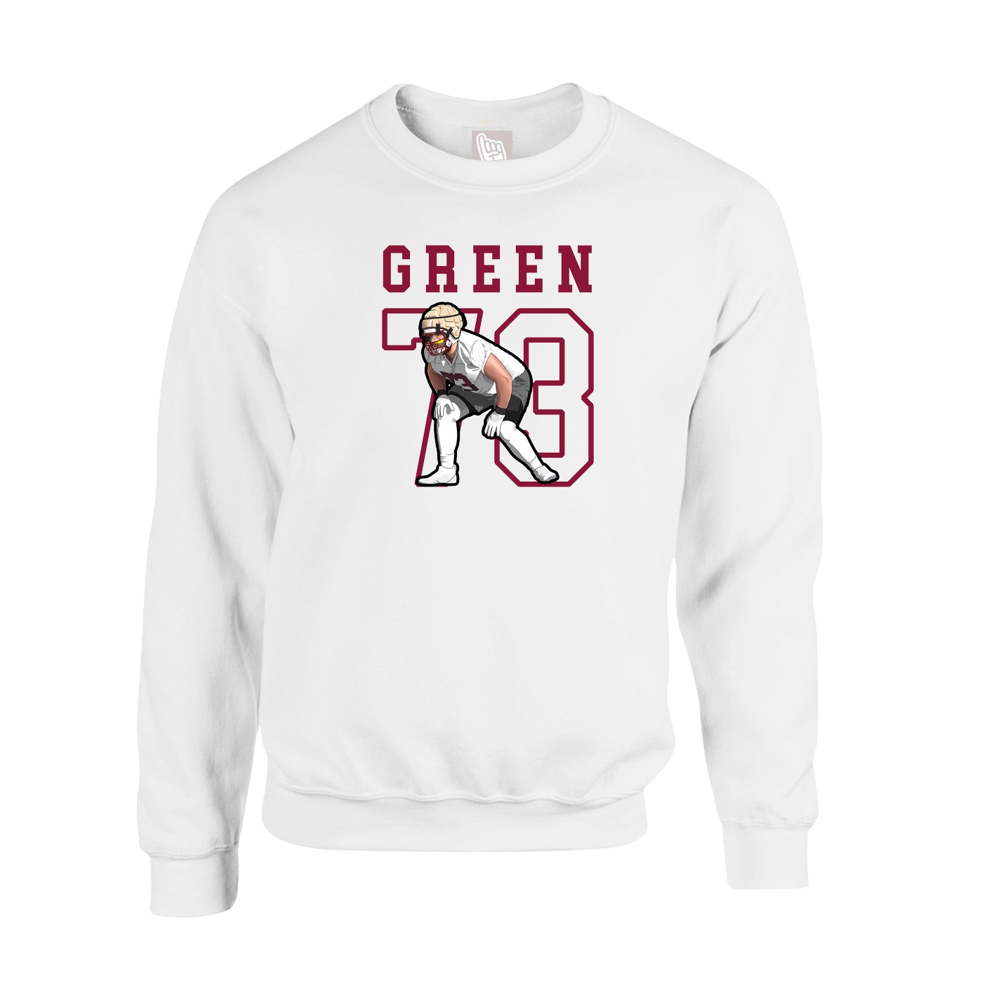 Fleece Crew — Shirsey in White