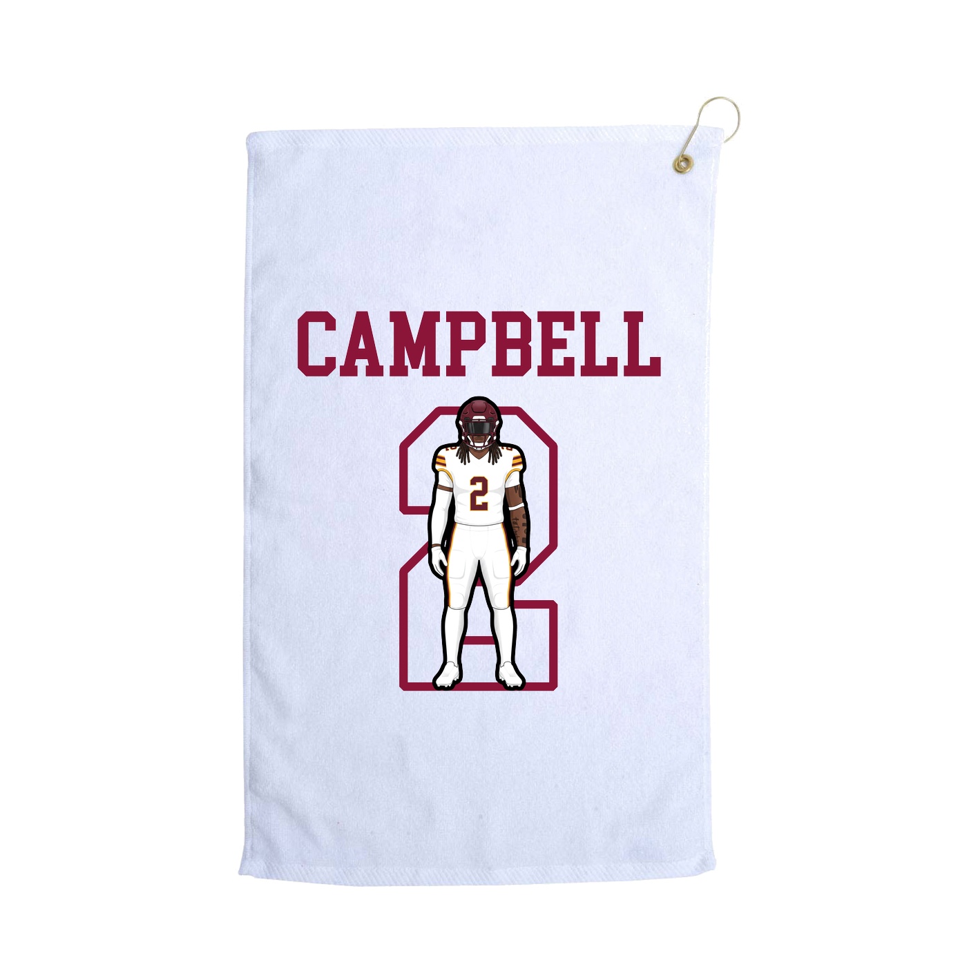 Golf Towel — Shirsey in White