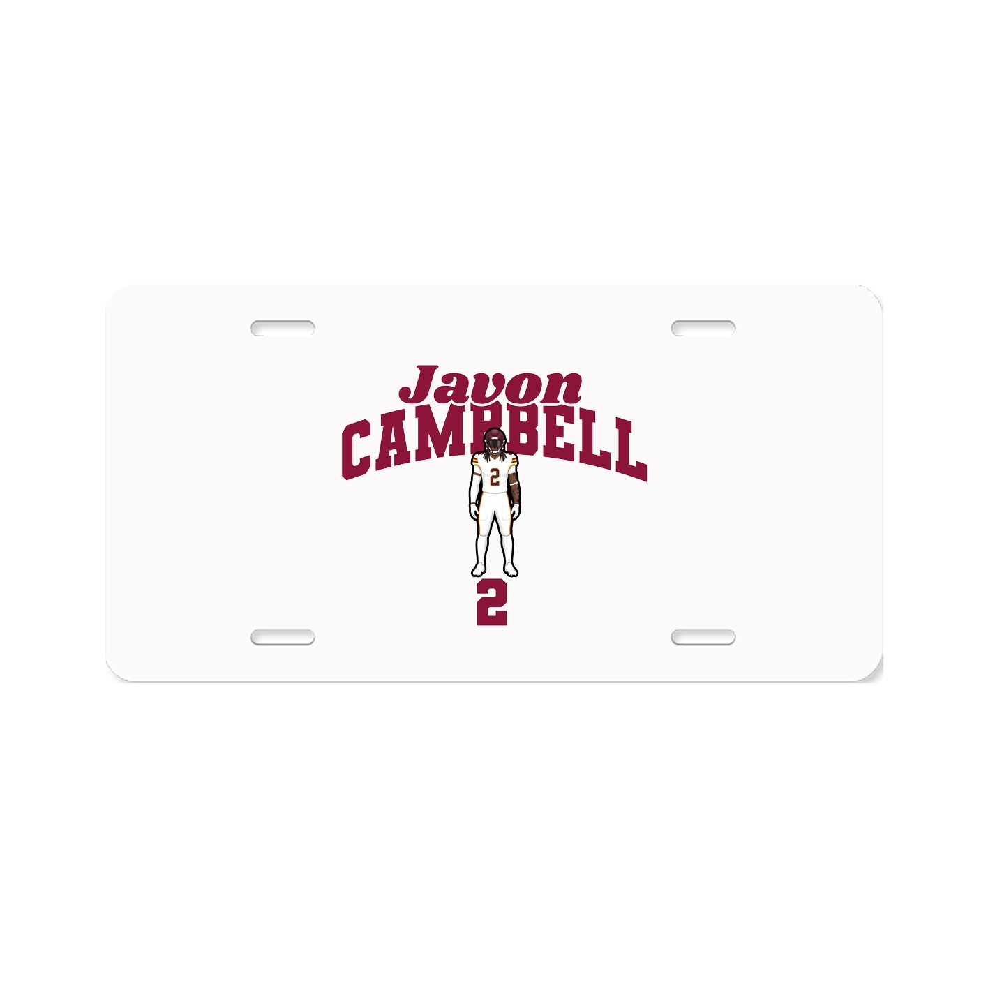 License Plate — Signature Arch in Classic