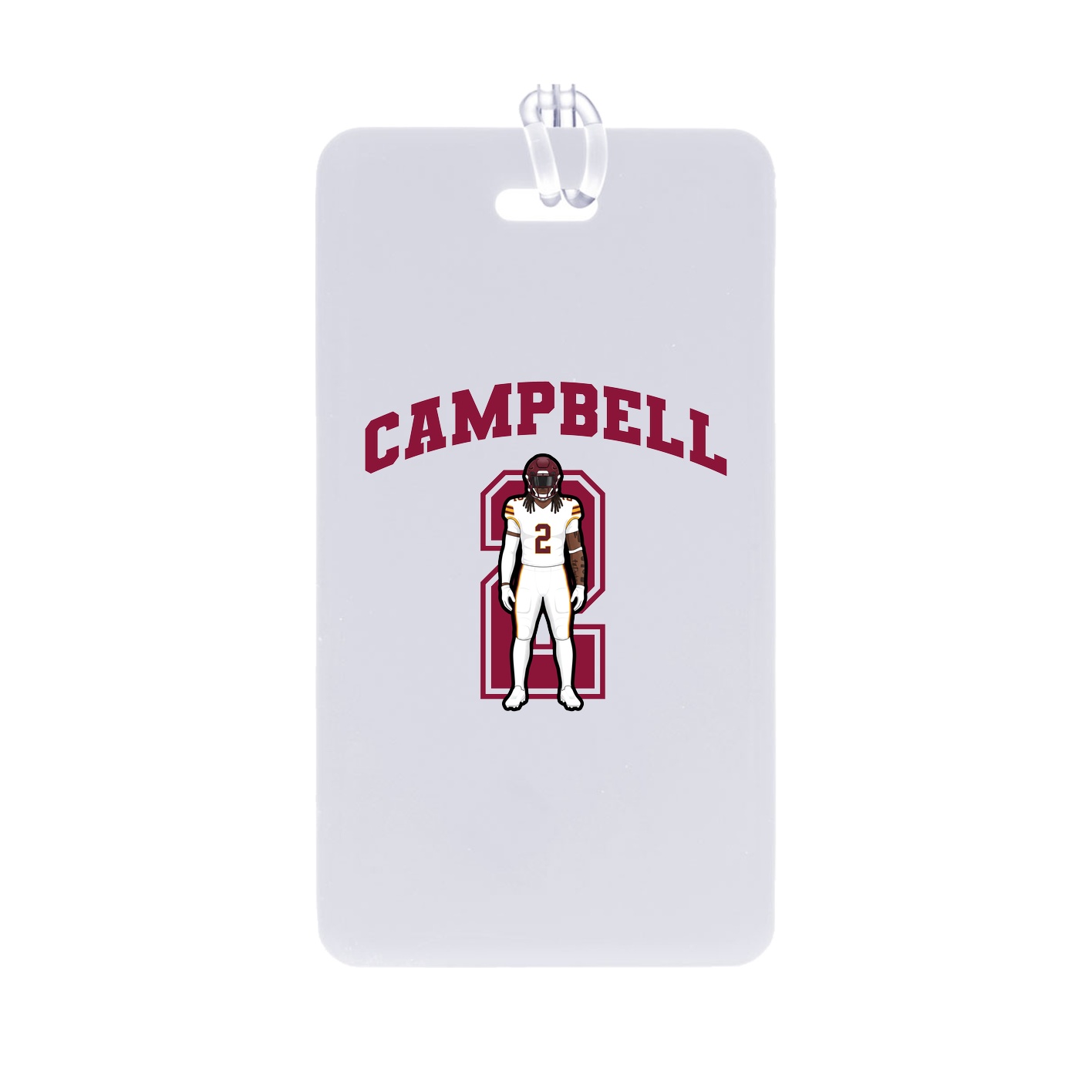 Bag Tag — Number in Classic