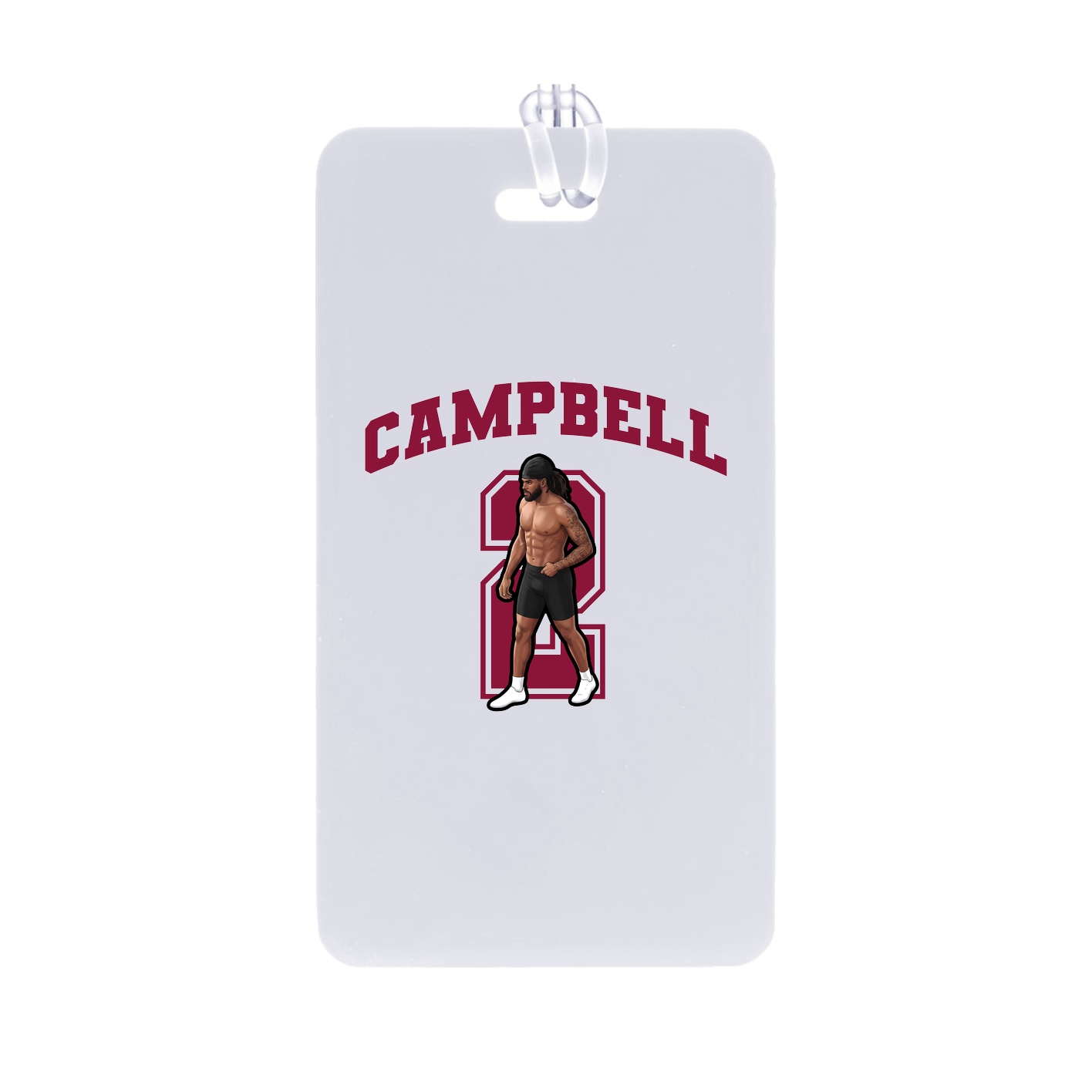 Bag Tag — Number in Classic