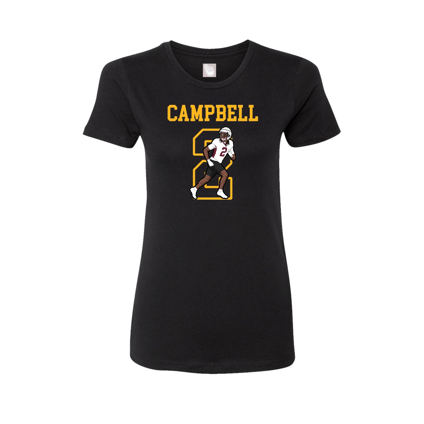 Fitted Women's Tee — Shirsey in Black