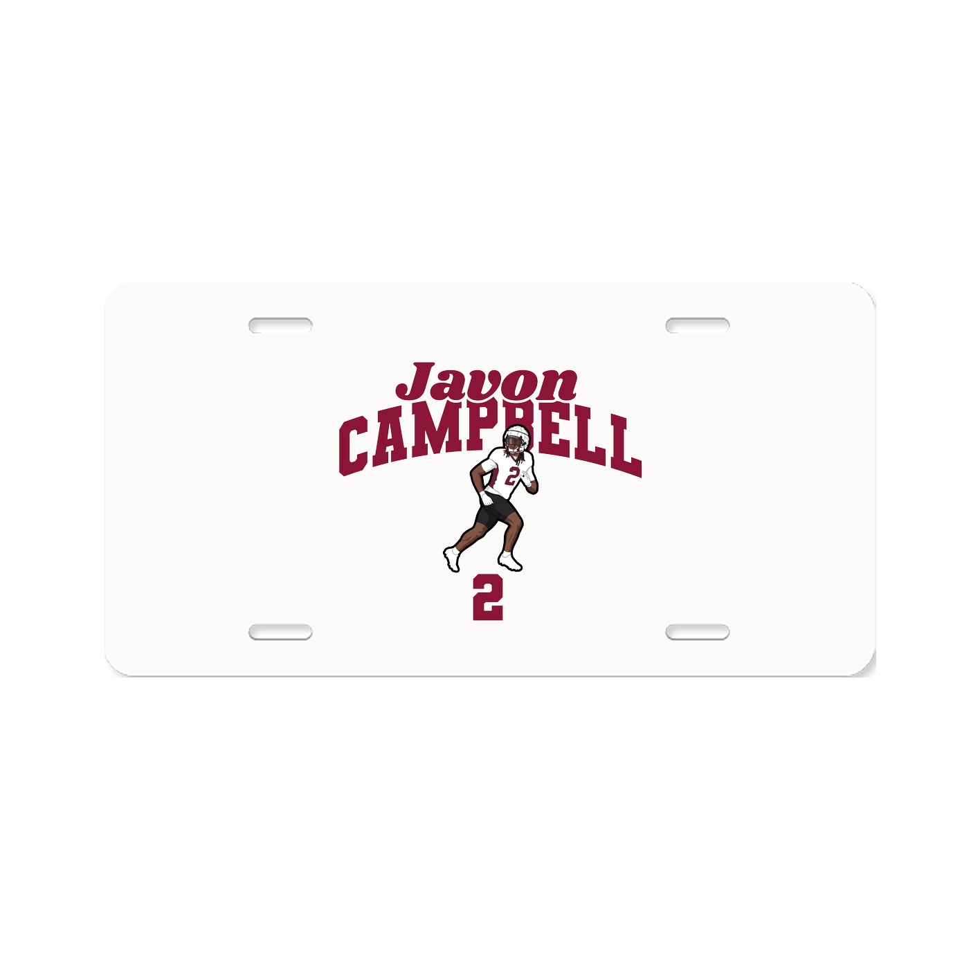 License Plate — Signature Arch in Classic