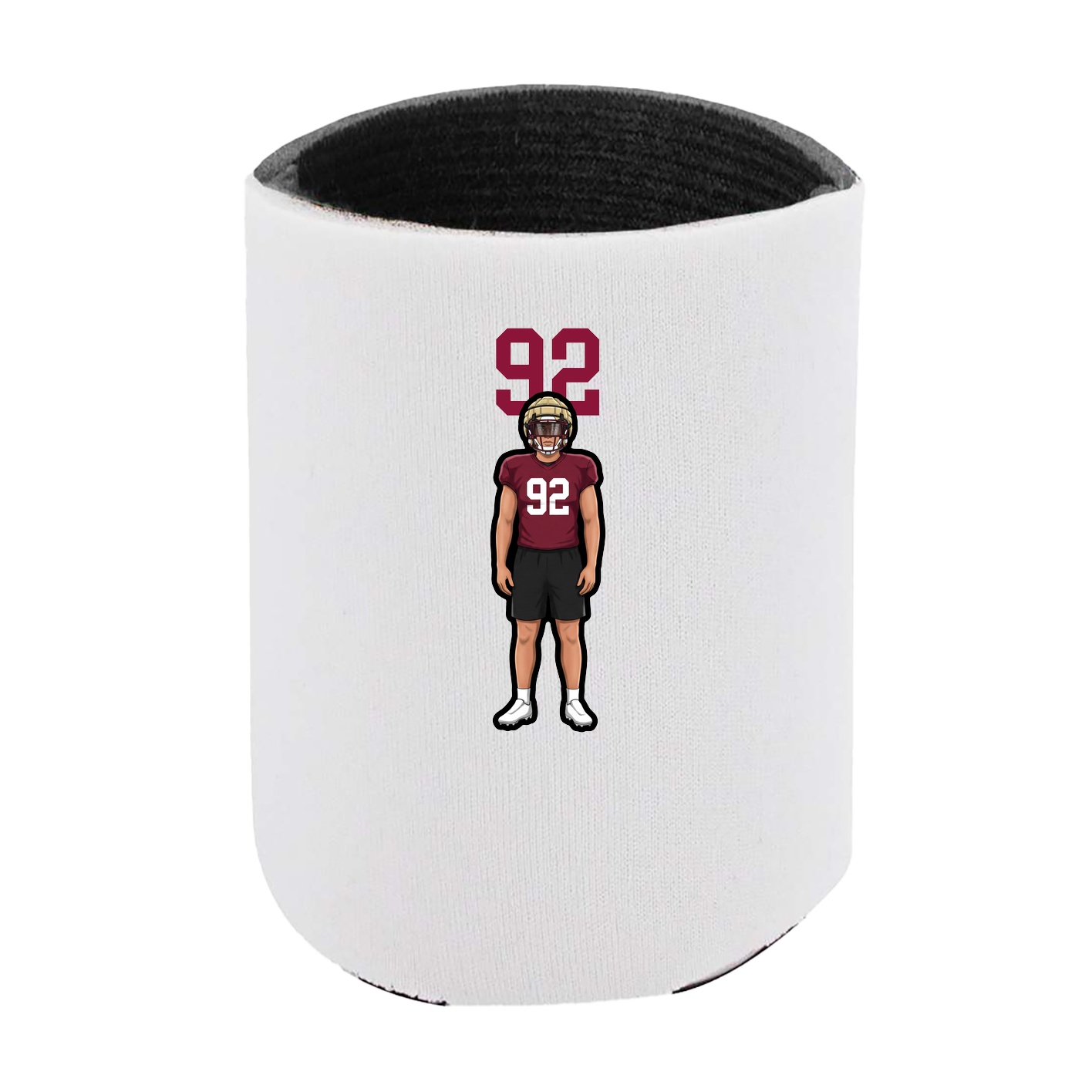 Can Holder — Number Top in White