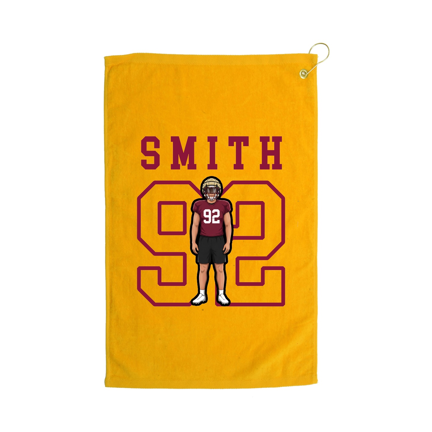 Golf Towel — Shirsey in Gold