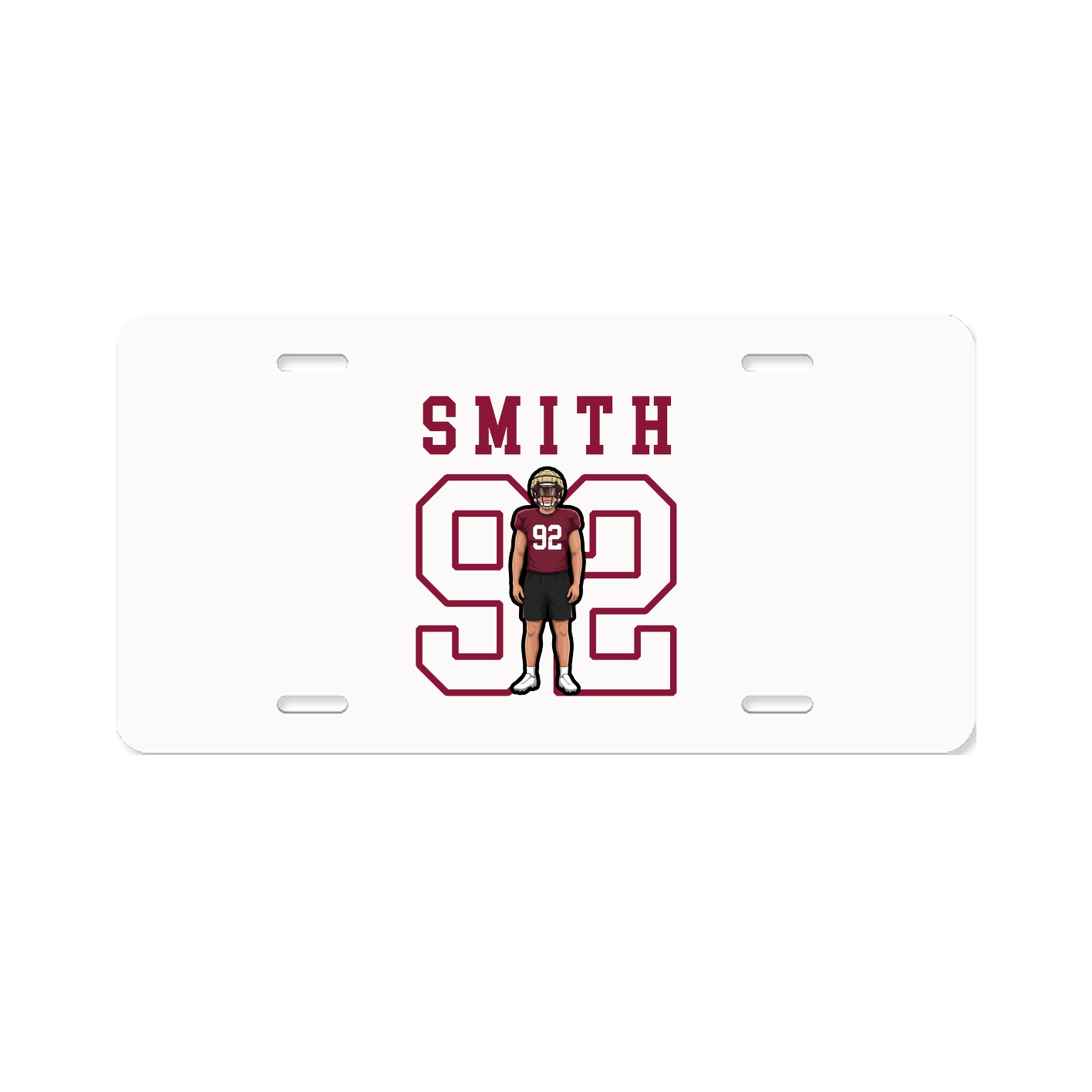 License Plate — Shirsey in Classic