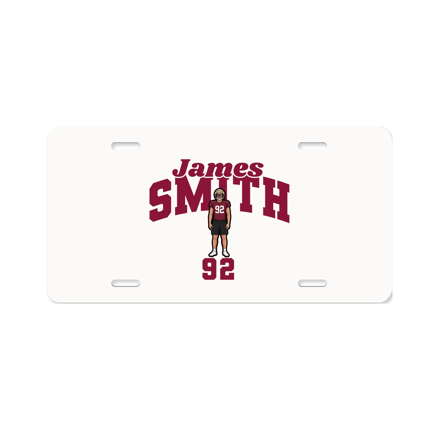 License Plate — Signature Arch in Classic
